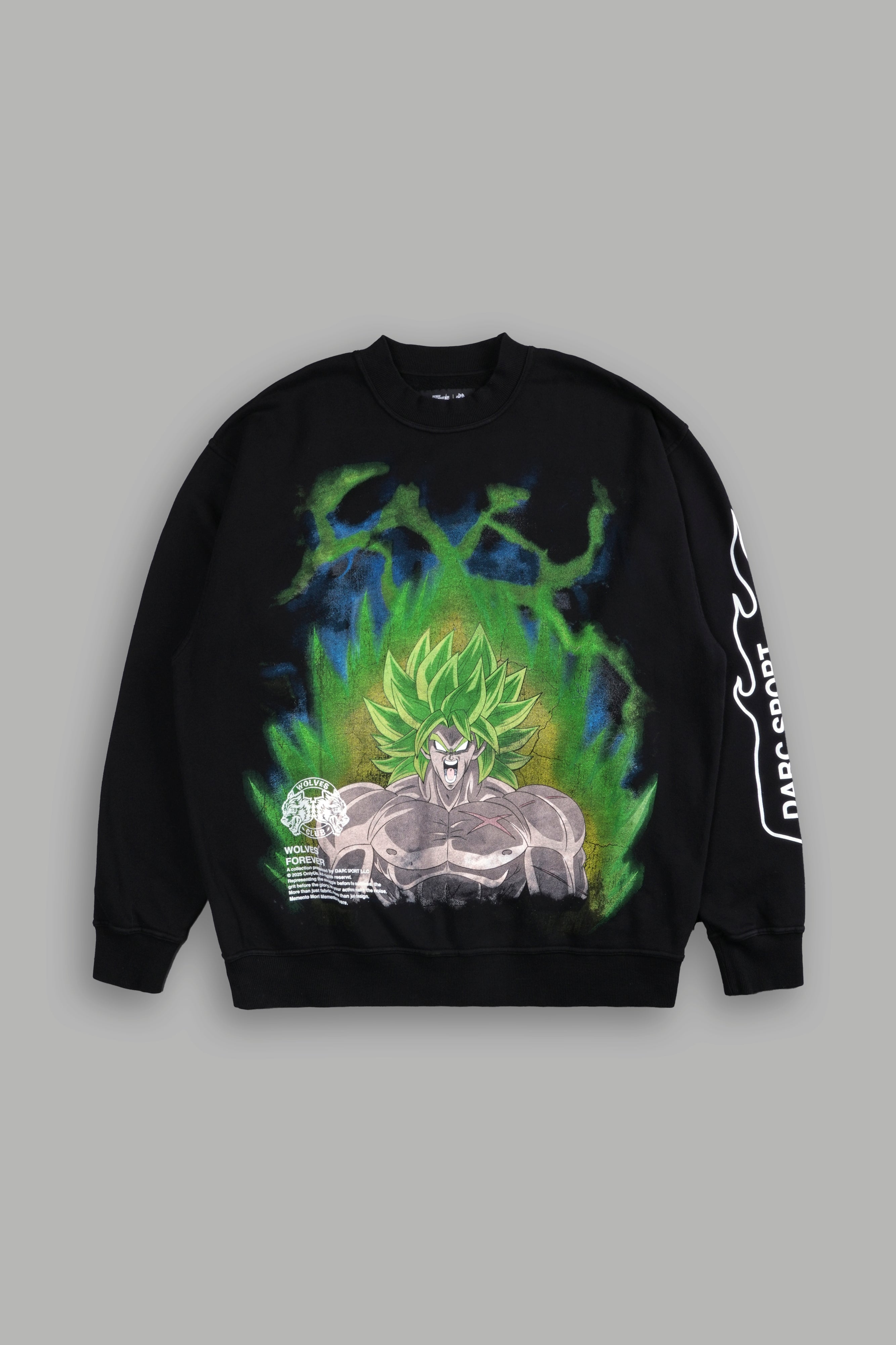 New Level Of Power London Crewneck in Black – DarcSport