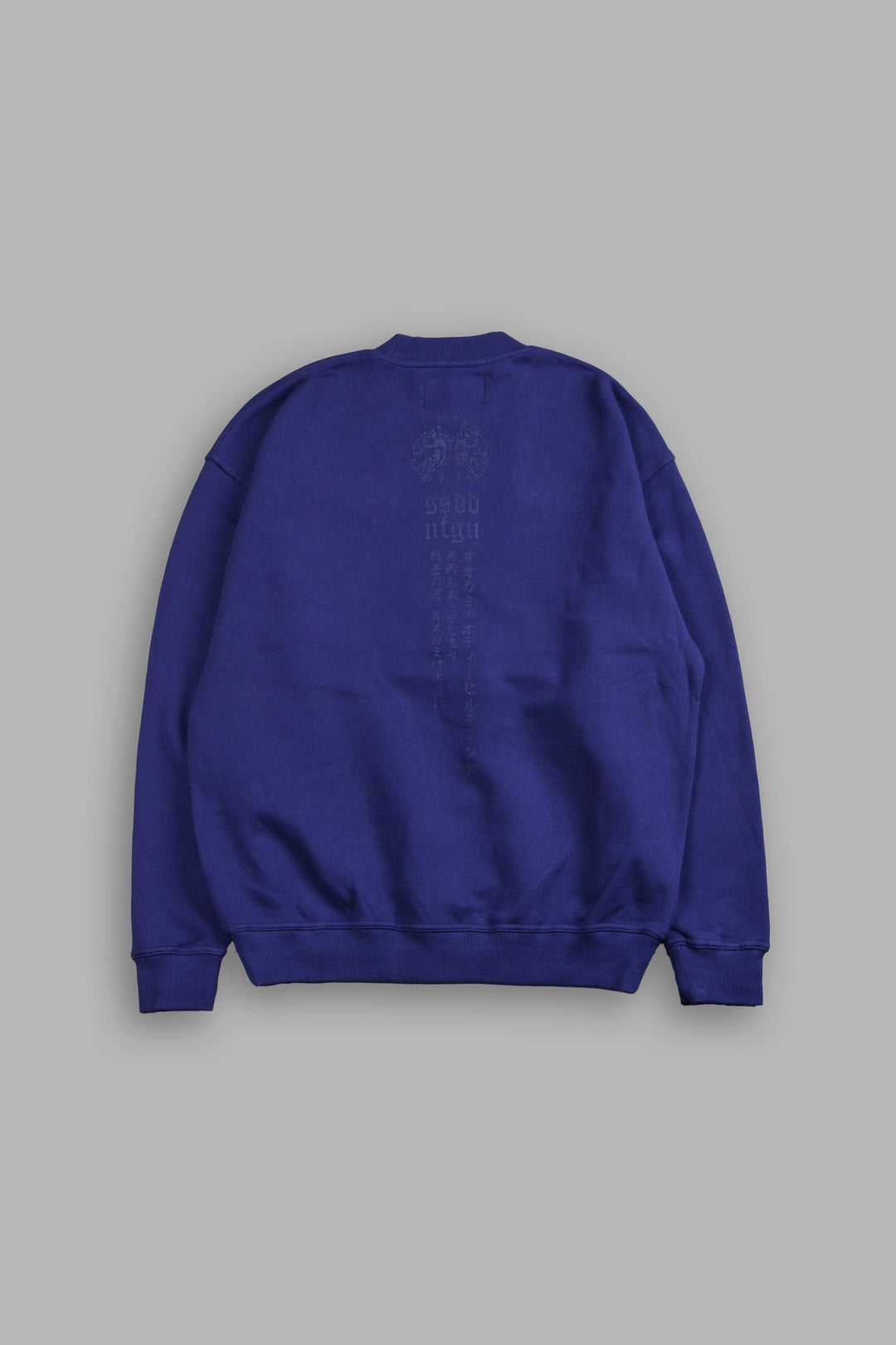 Sakura Core London Crewneck in Royal Navy