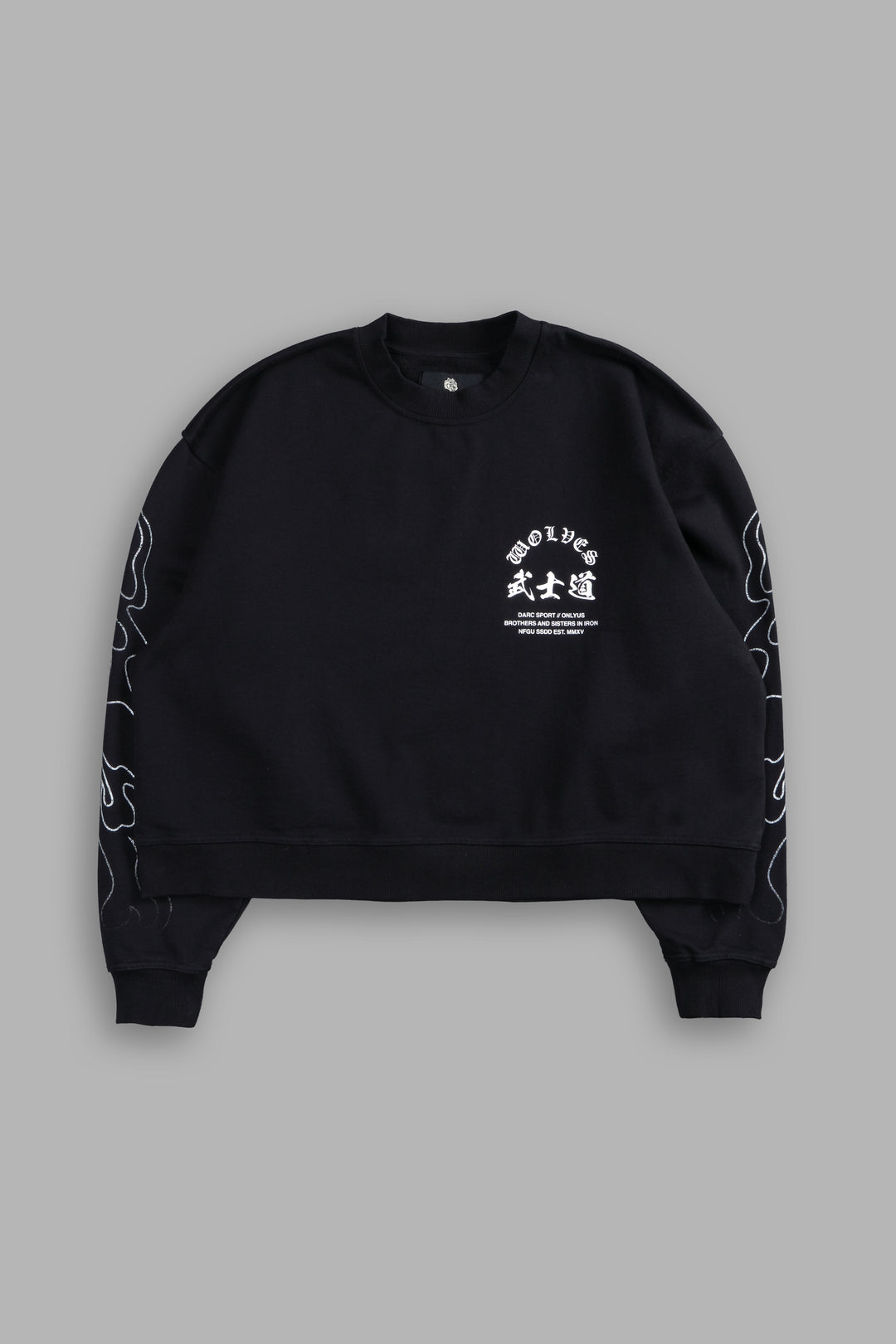 Eternal Grunge Crewneck in Black