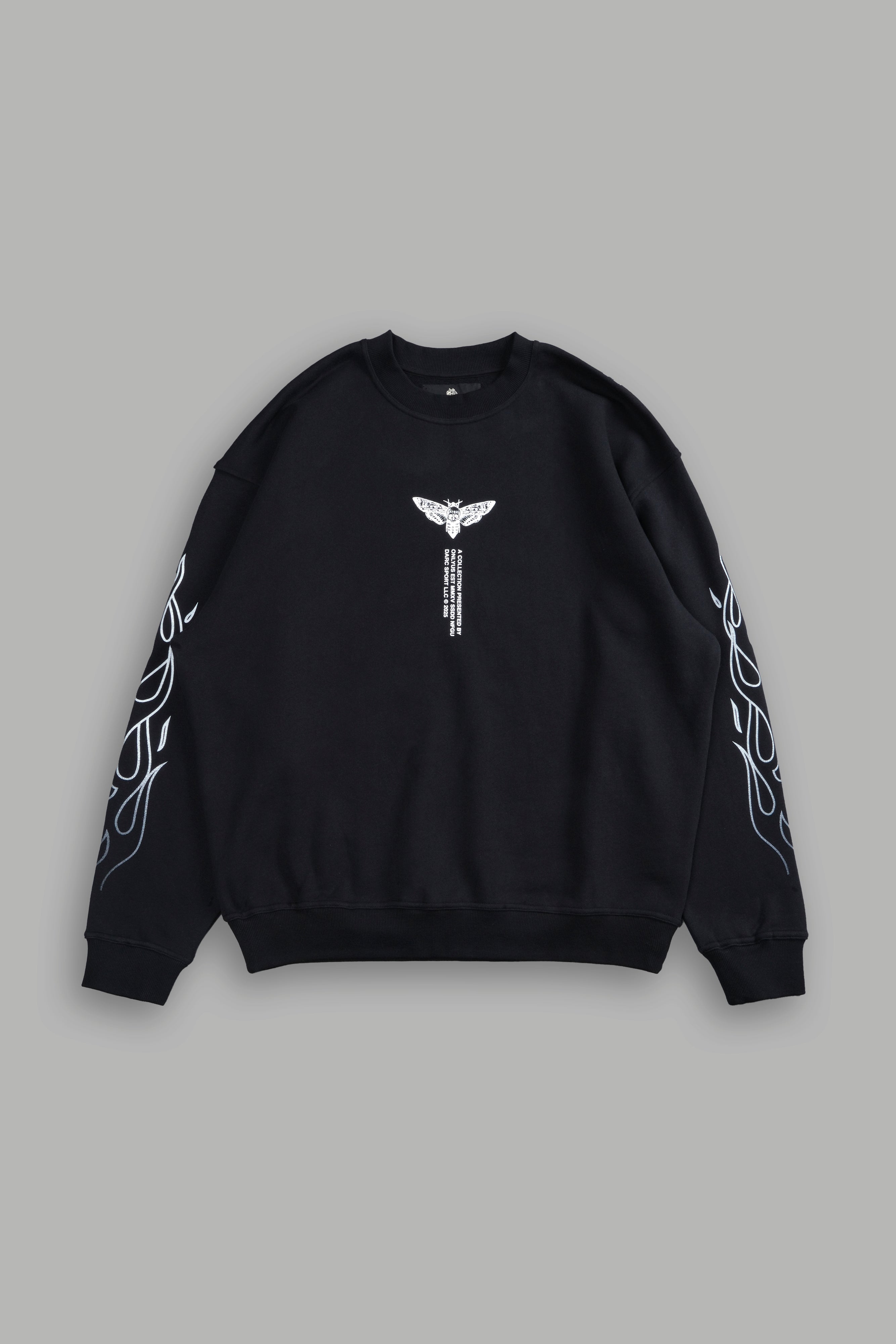 From The Top London Crewneck in Black