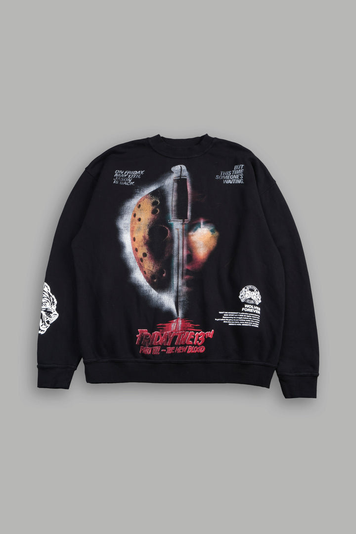 The New Blood London Crewneck In Black