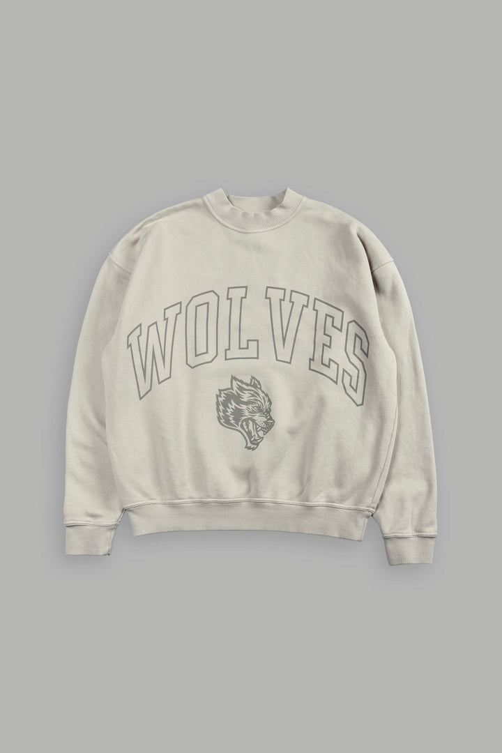 Loyalty Frvr London Crewneck In Cactus Gray