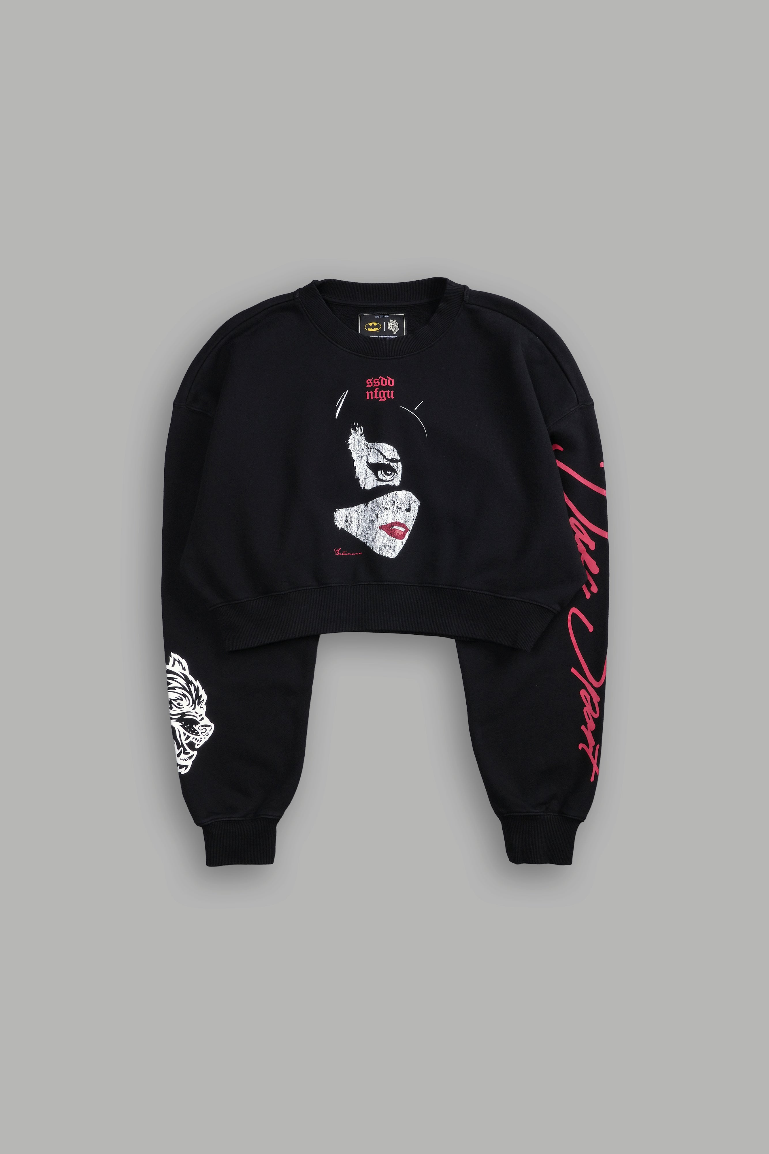 I Tried To Save You "Ava" Crewneck in Black