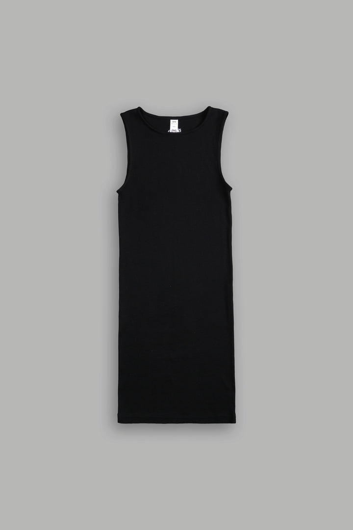 Single Wolf Tyrell Tank Dress in Black