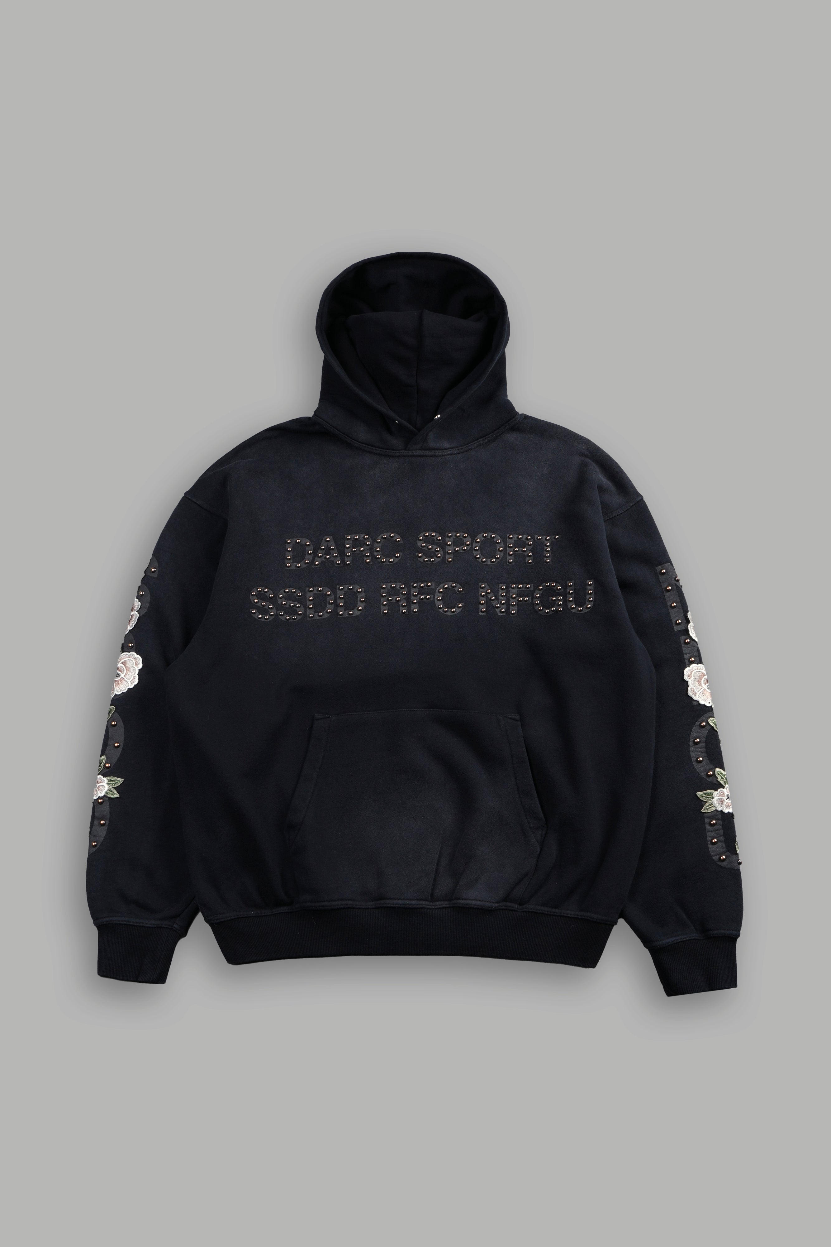 Rfc Ssdd Nfgu Pierce Hoodie in Black Sun Fade