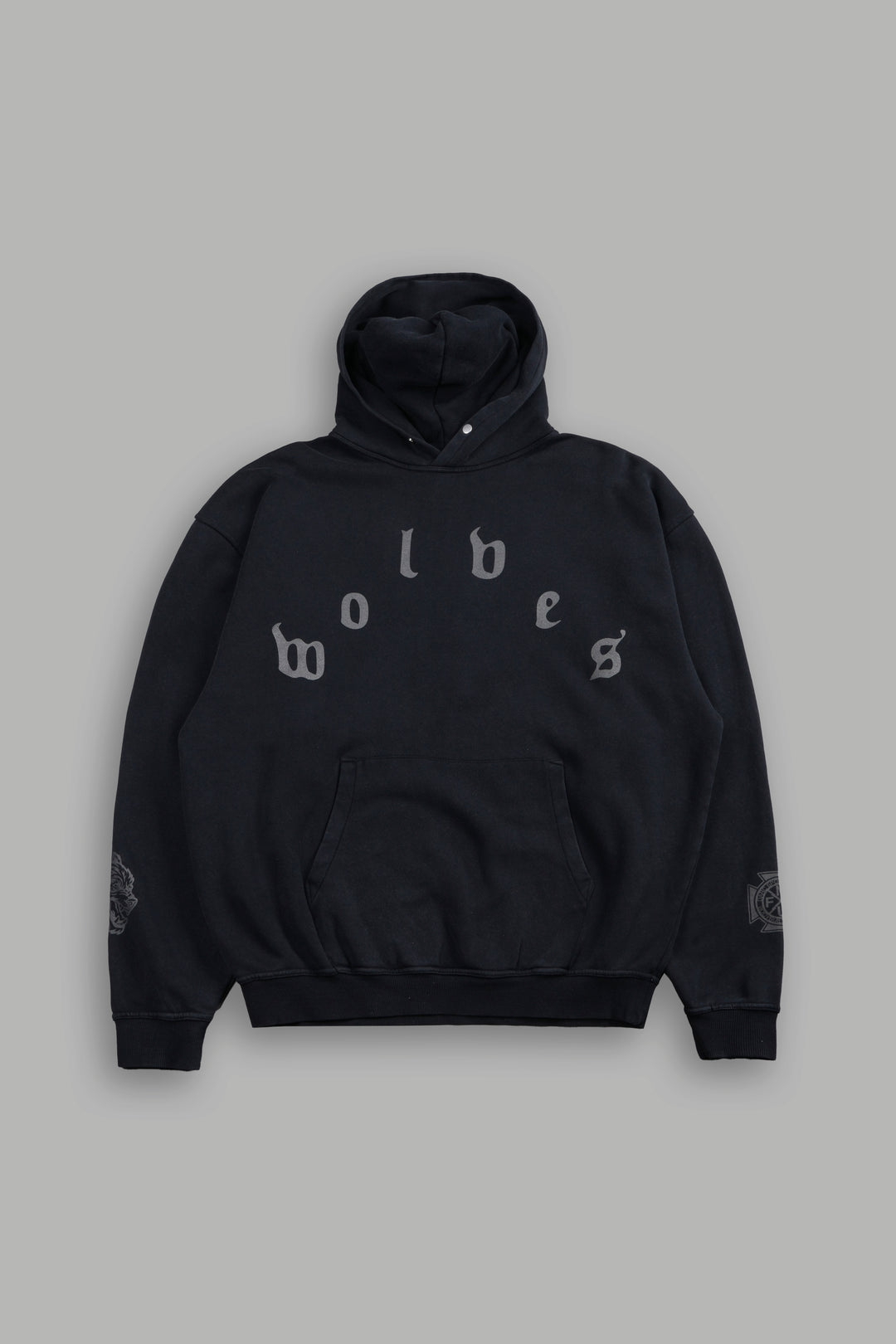 Scorpion Fire Pierce Hoodie in Black