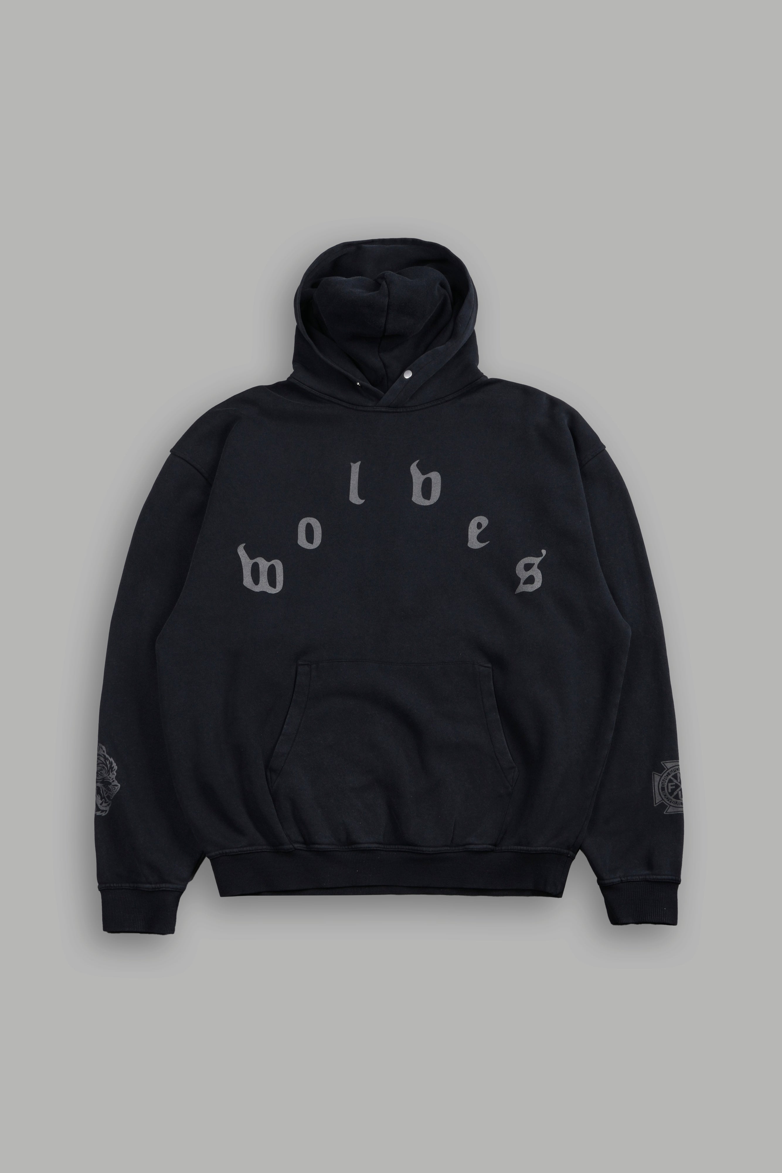 Scorpion Fire Pierce Hoodie in Black