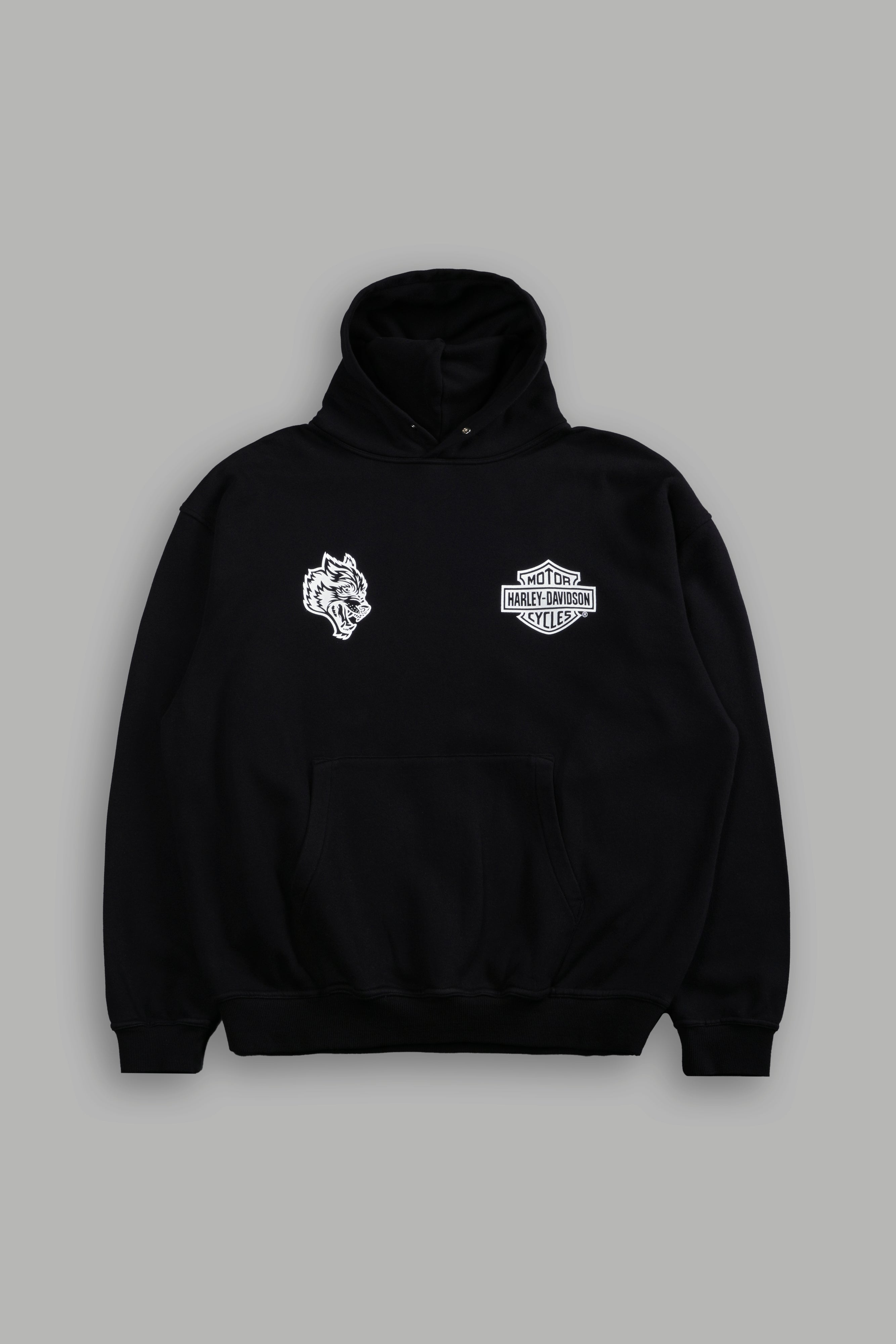 Harley-Davidson Wolves "Pierce" Hoodie in Black