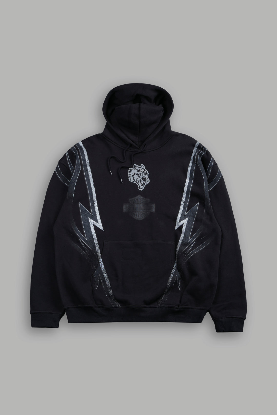 Iron Sakura Bishop Hoodie in Black