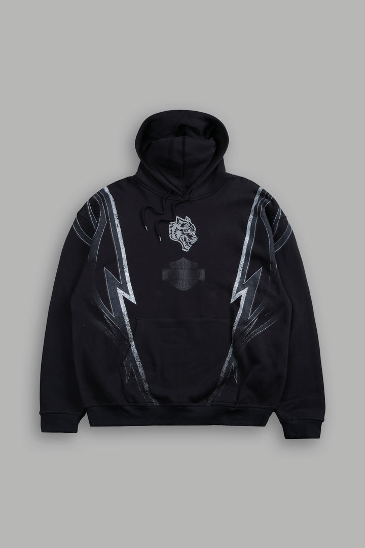 Iron Sakura Bishop Hoodie in Black