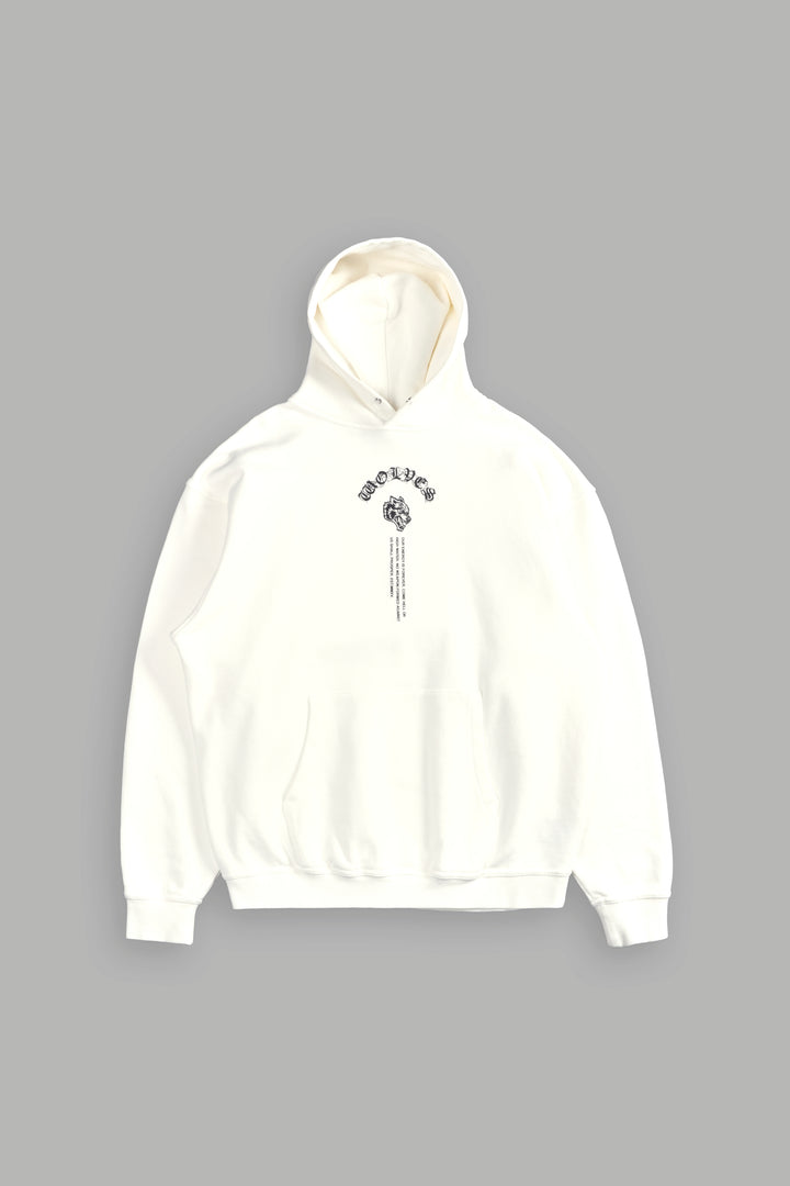 Darc Origin "P" Hoodie in Cream