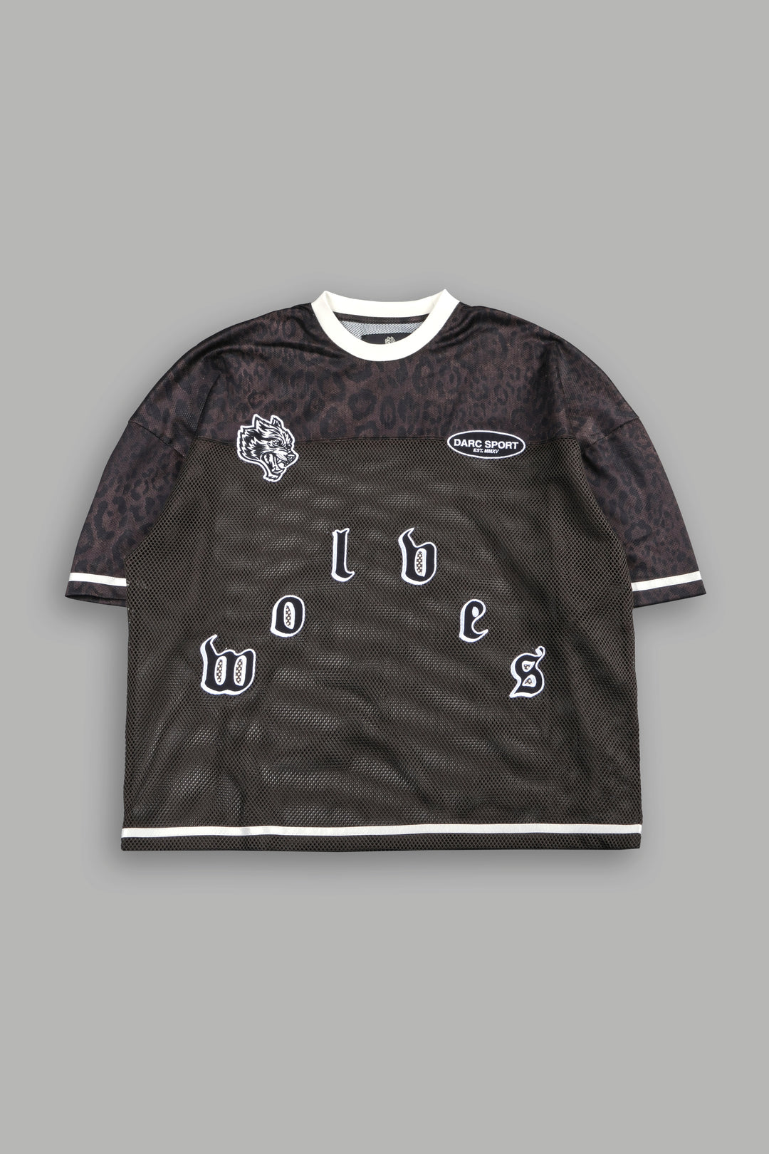 Darc Pyramid Bobby B Jersey in Darc Brown Leopard