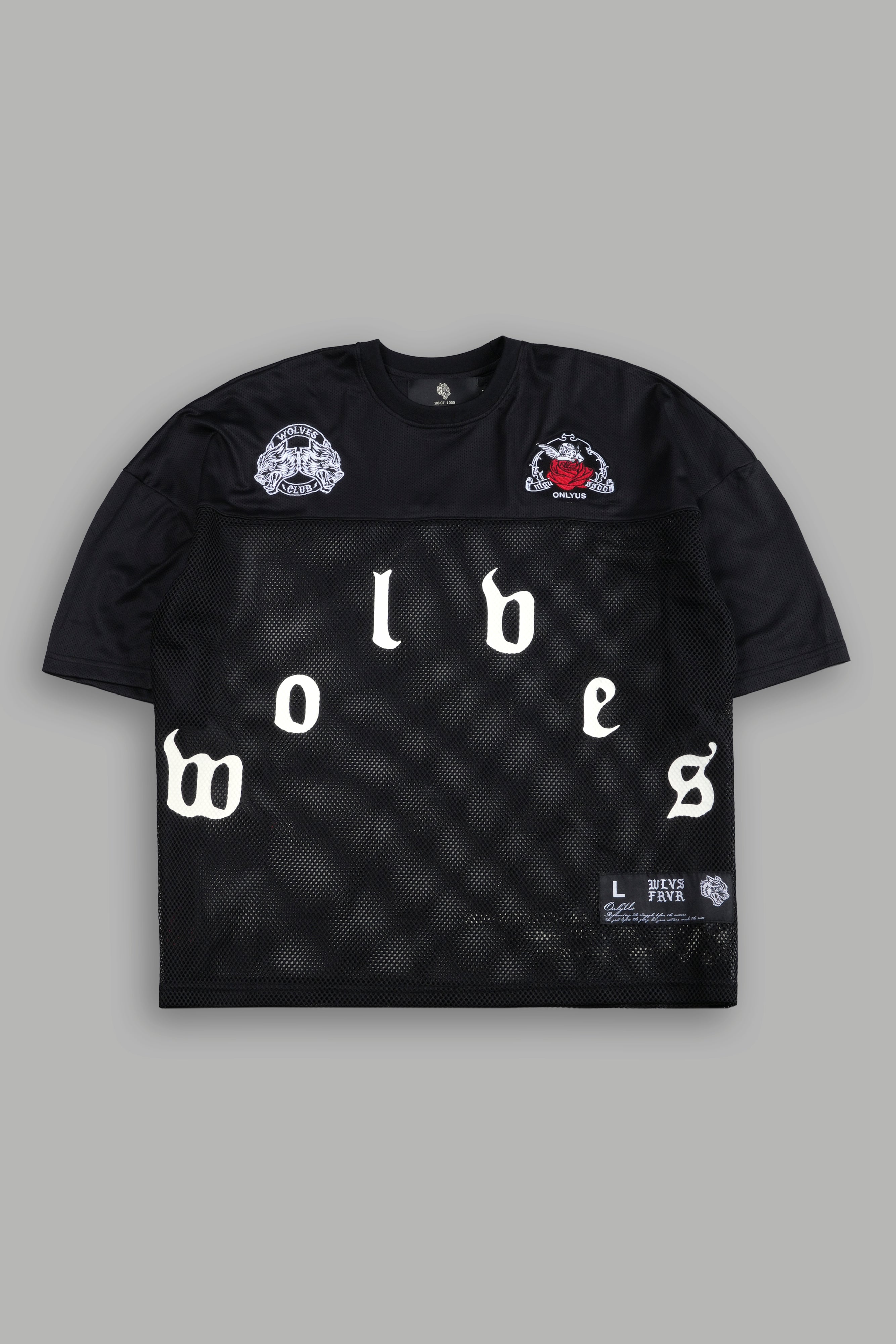 Wolves Pyramid Bobby B Jersey in Black