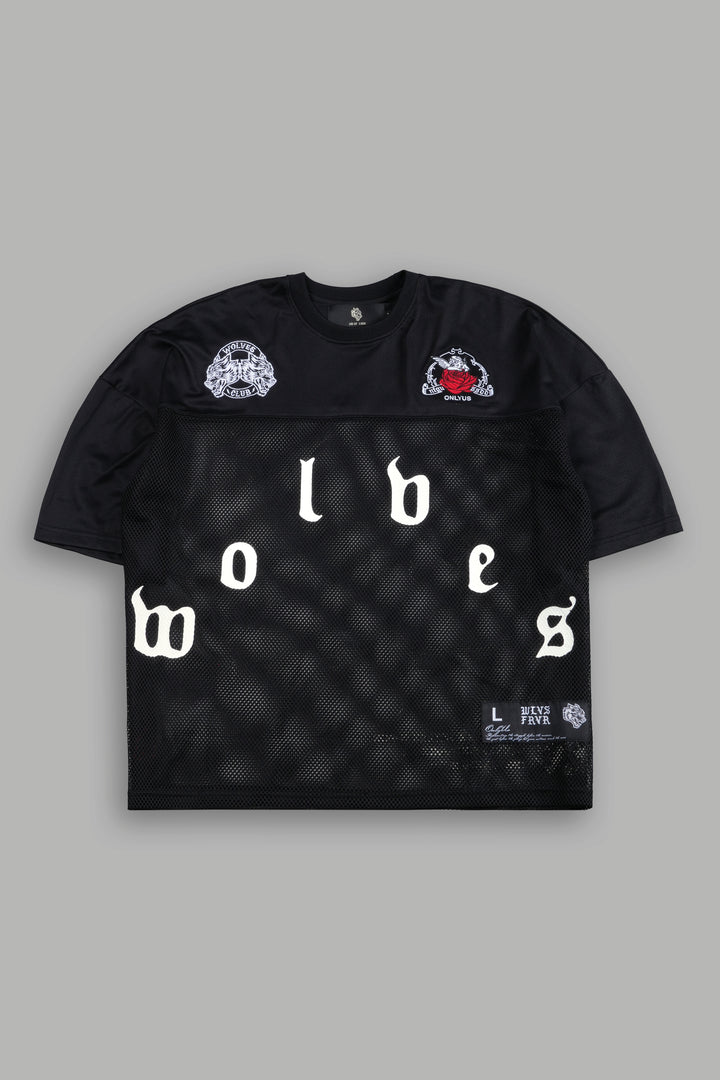 Wolves Pyramid Bobby B Jersey in Black