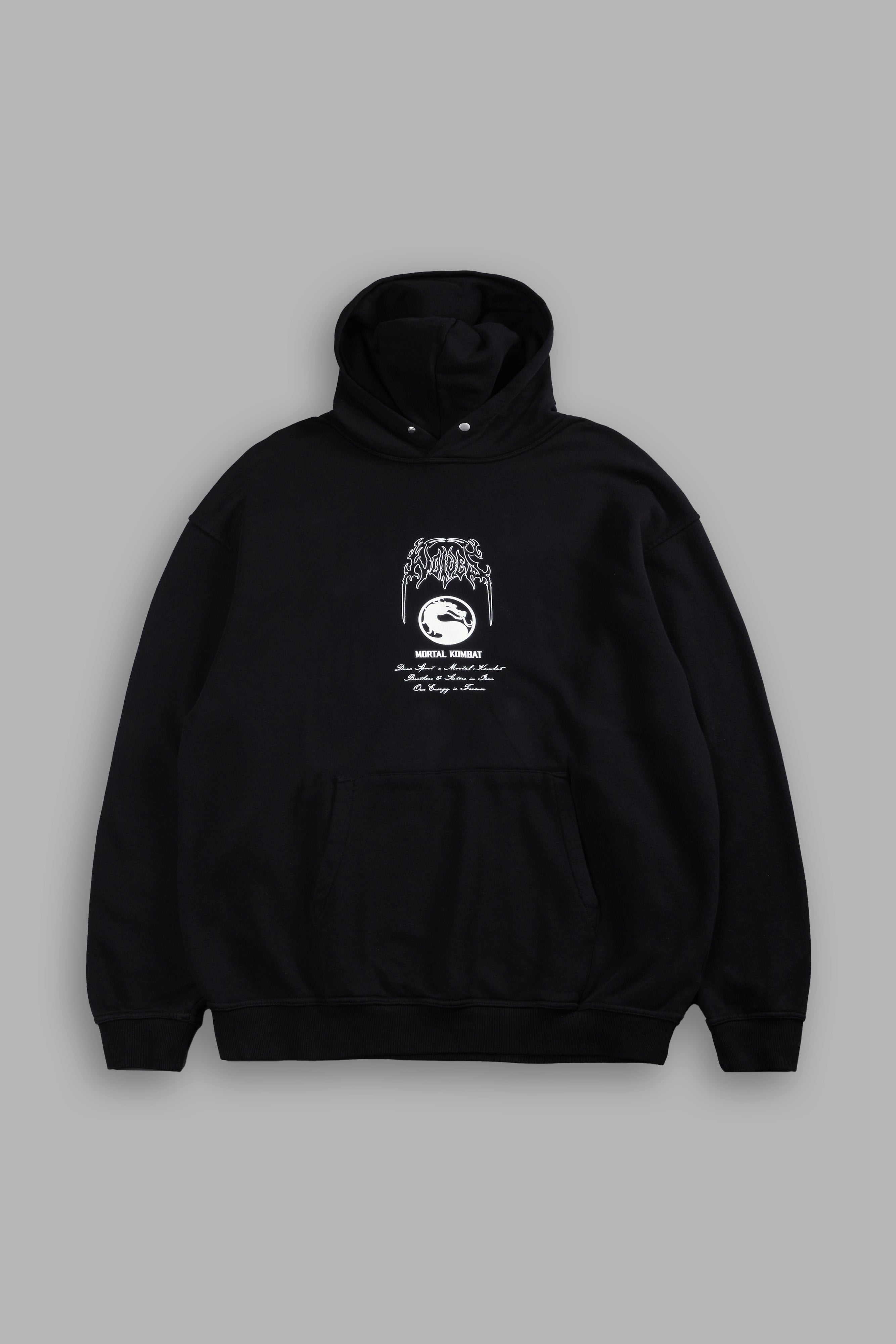 トップス TTTMSW 25ss Pierce hoodie BLACK Webs and Shadows 