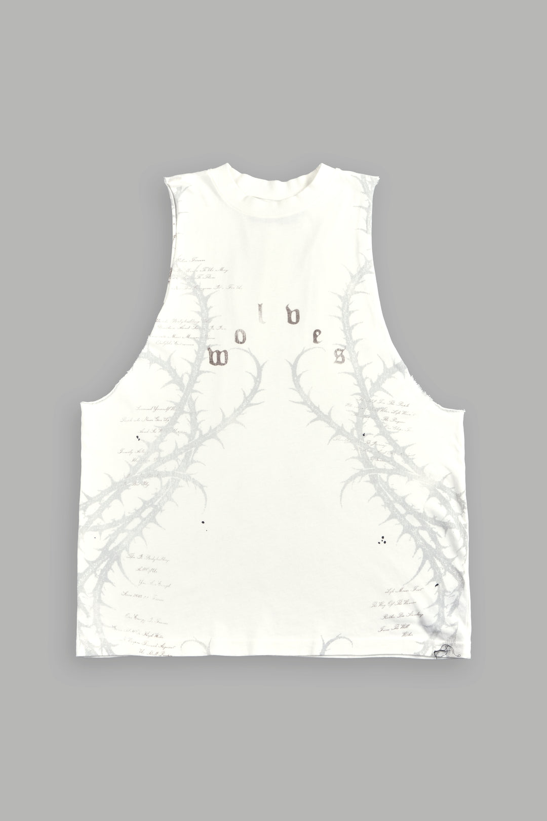Thorns Frvr Tommy Muscle Tee In Cream