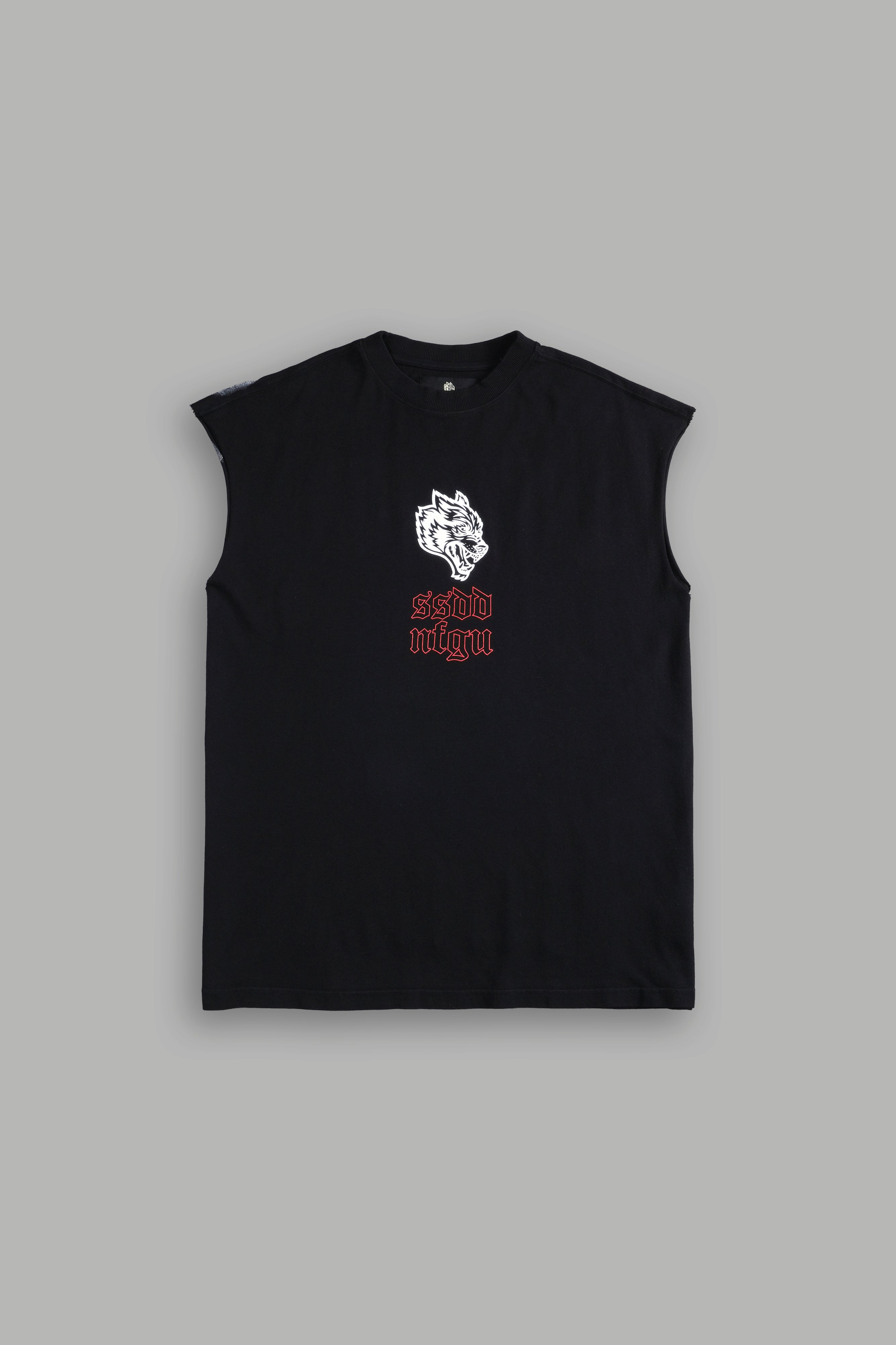 Nuestro Corazón"Premium" Muscle Tee in Black