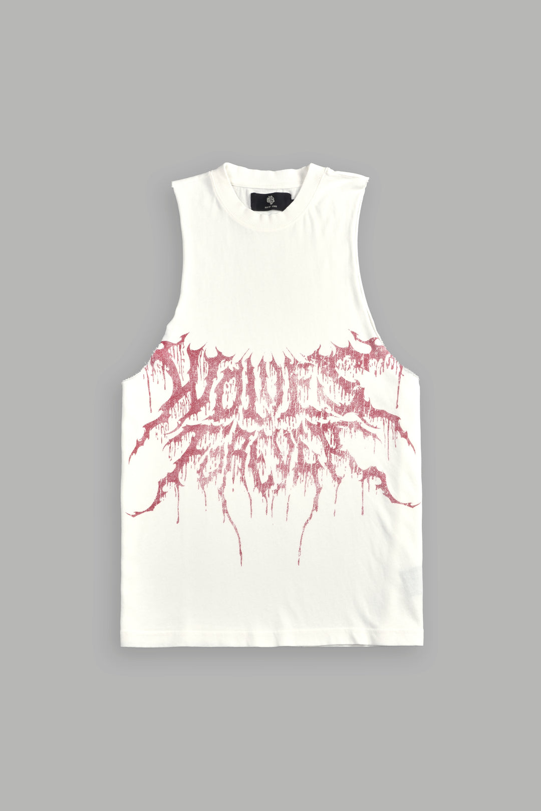 Drip Hesh "Tommy" Muscle Tee in Cream