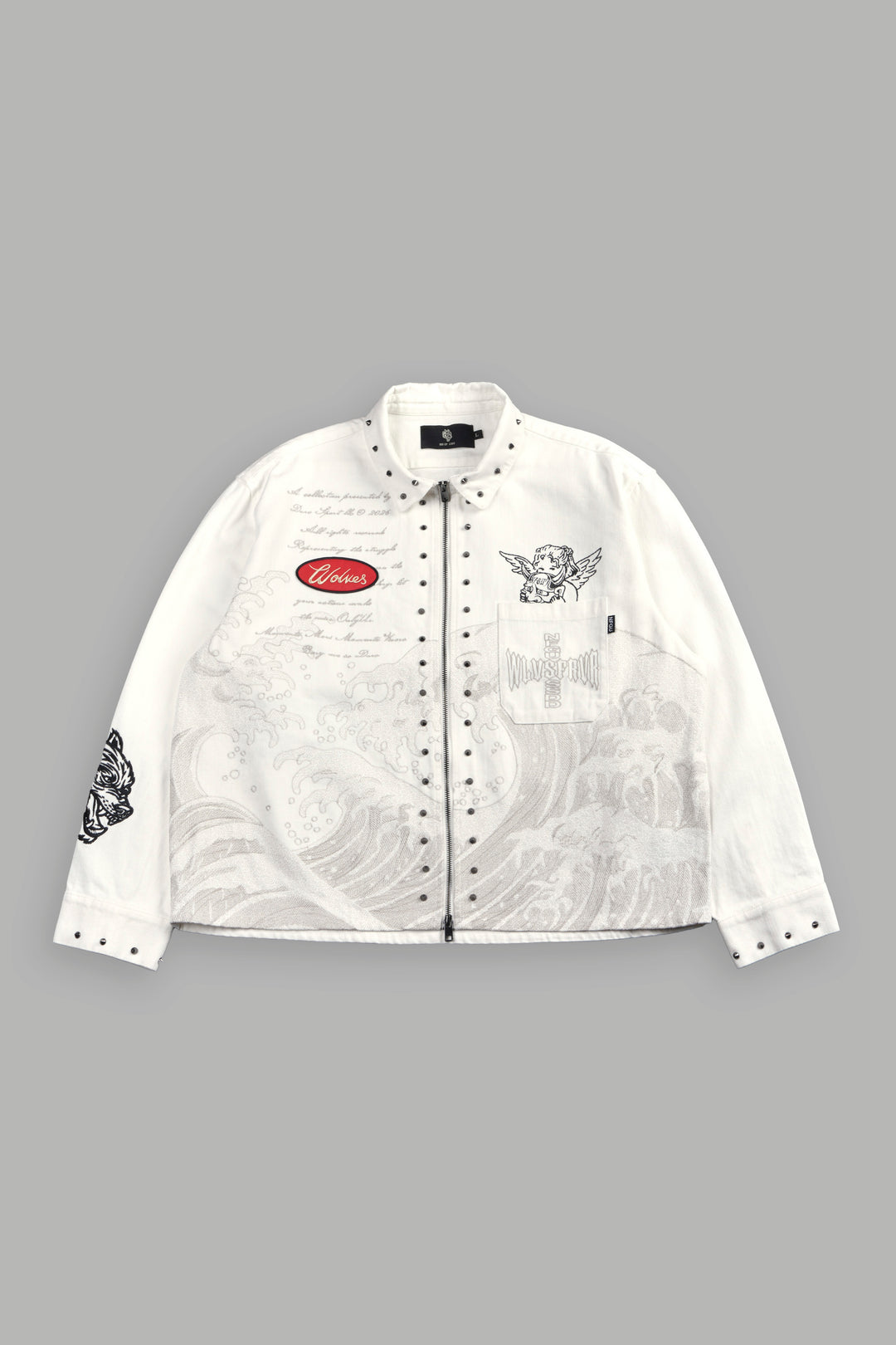 Great Wave Ls Vince Shirt in Cream