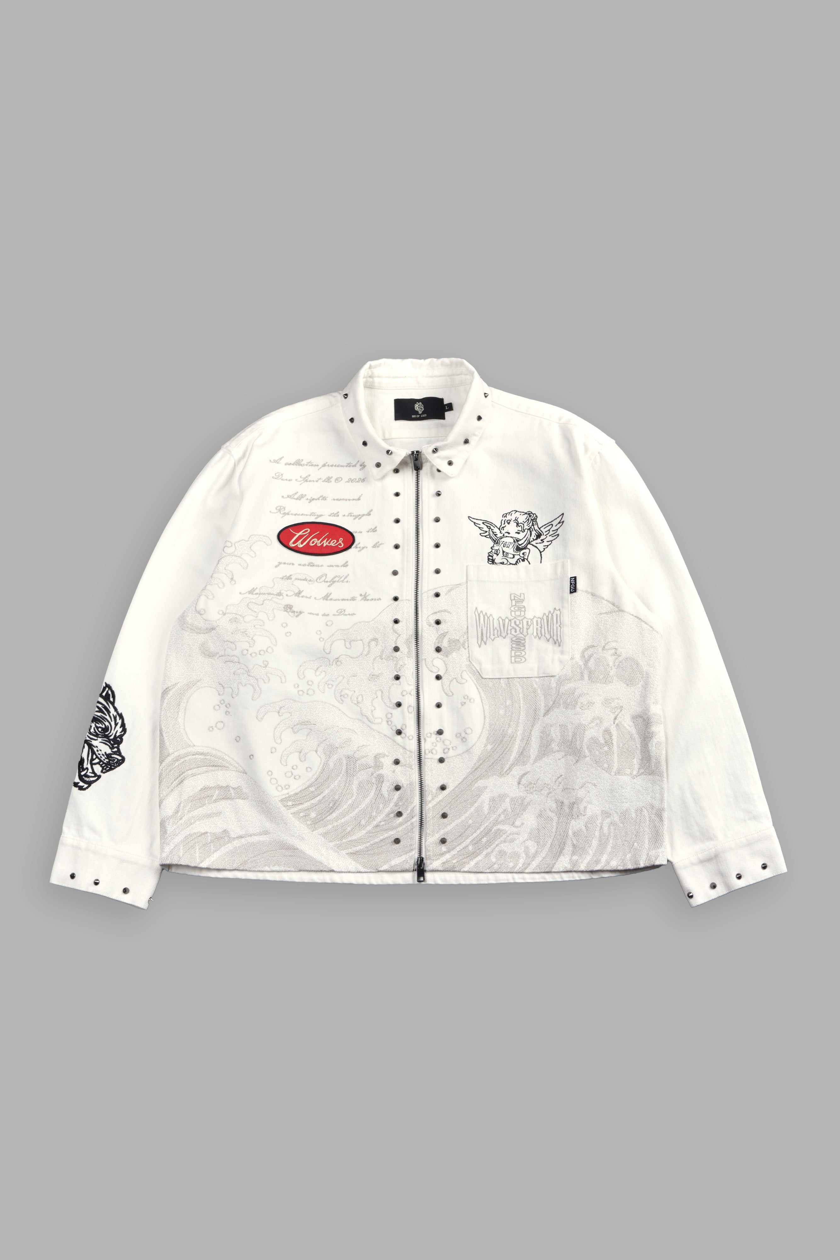 Great Wave Ls Vince Shirt in Cream