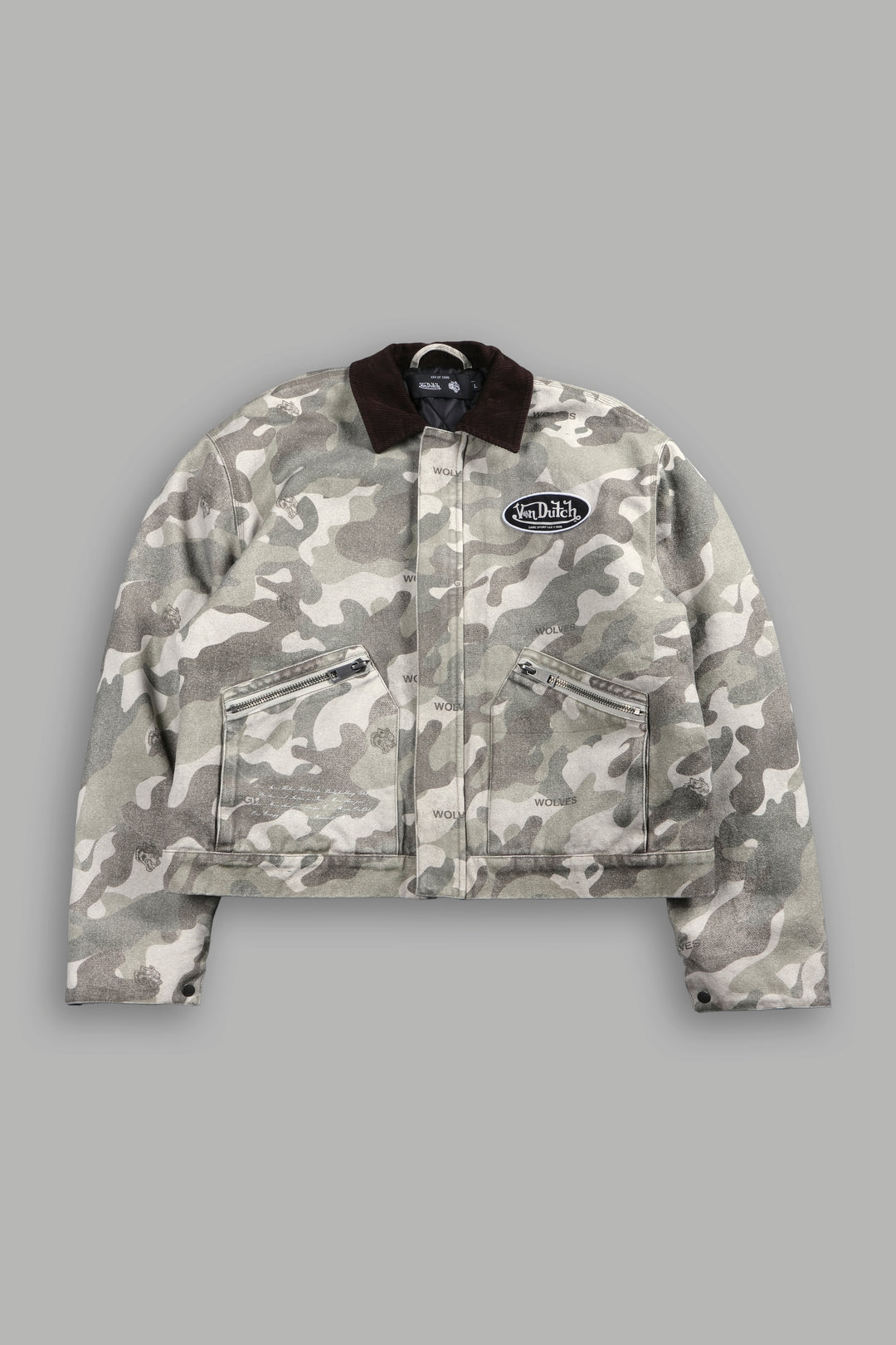 VD Chopper Earl Jacket in DSVD Green Camo