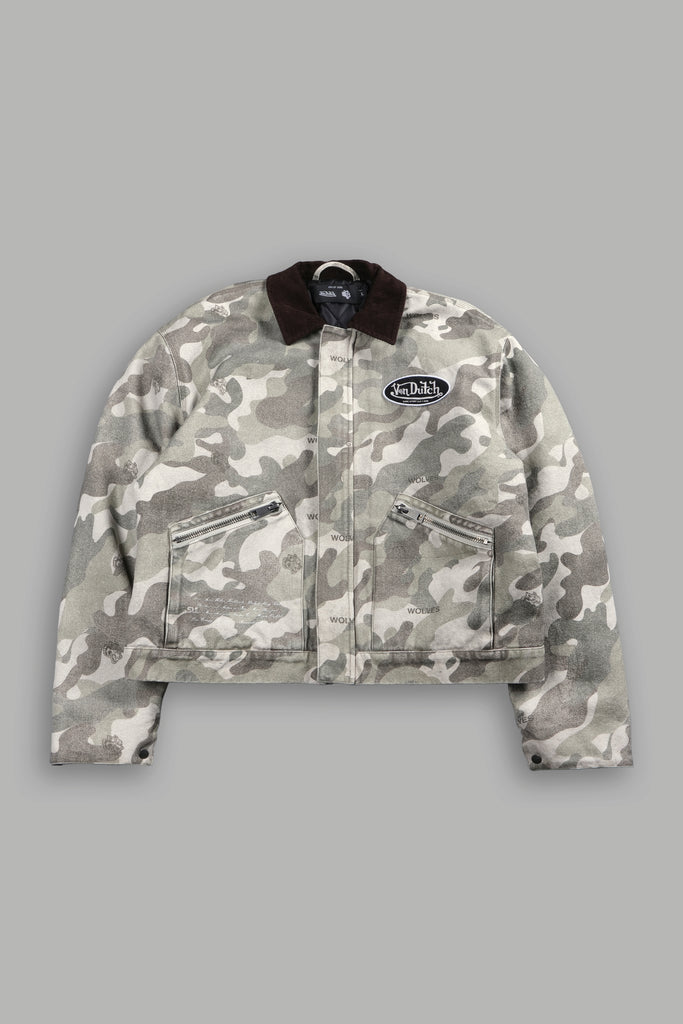 VD Chopper Earl Jacket in DSVD Green Camo – DarcSport