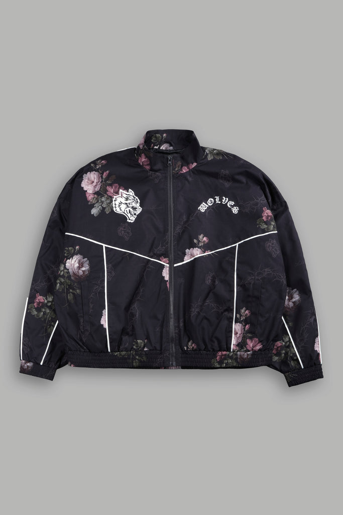 Wolf Chopper Quinn Track Jacket in Black Rose Thorn – DarcSport