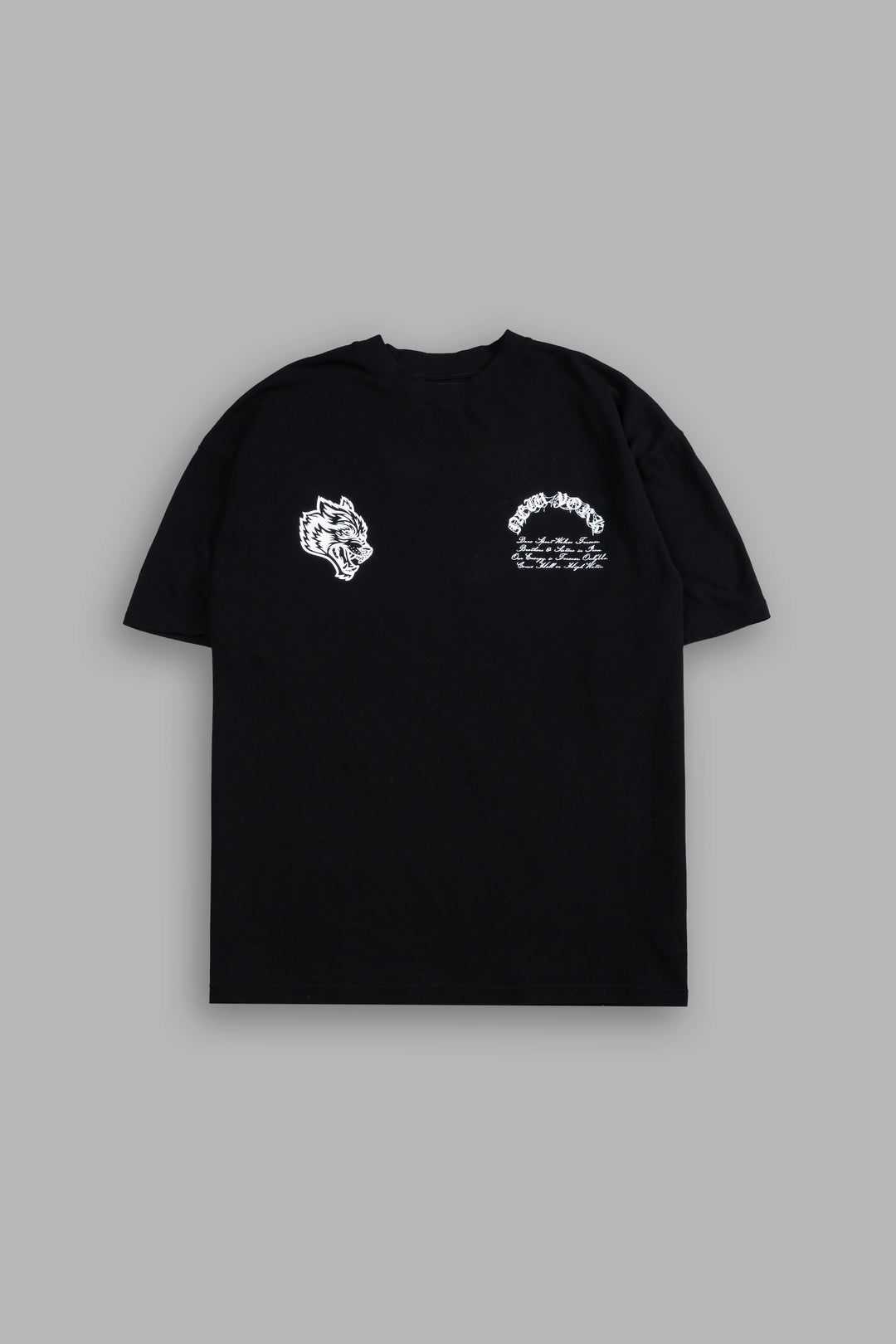 Spider-Man V1 "Premium" Oversized Tee in Black