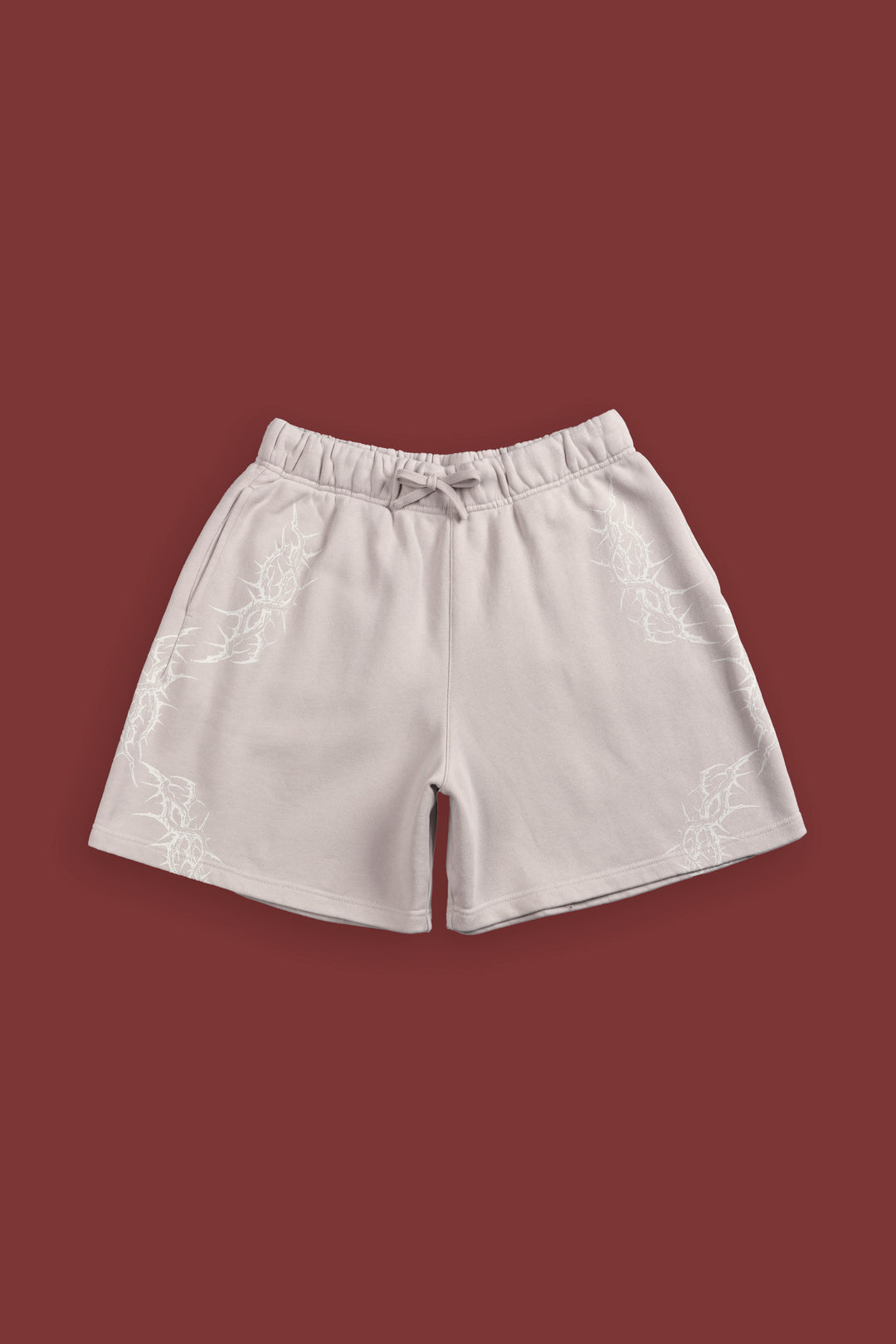 Thorns Post Lounge Sweat Shorts in Clay