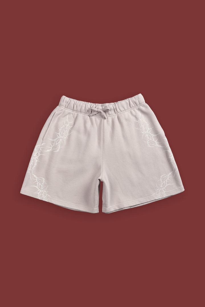 Thorns Post Lounge Sweat Shorts in Clay