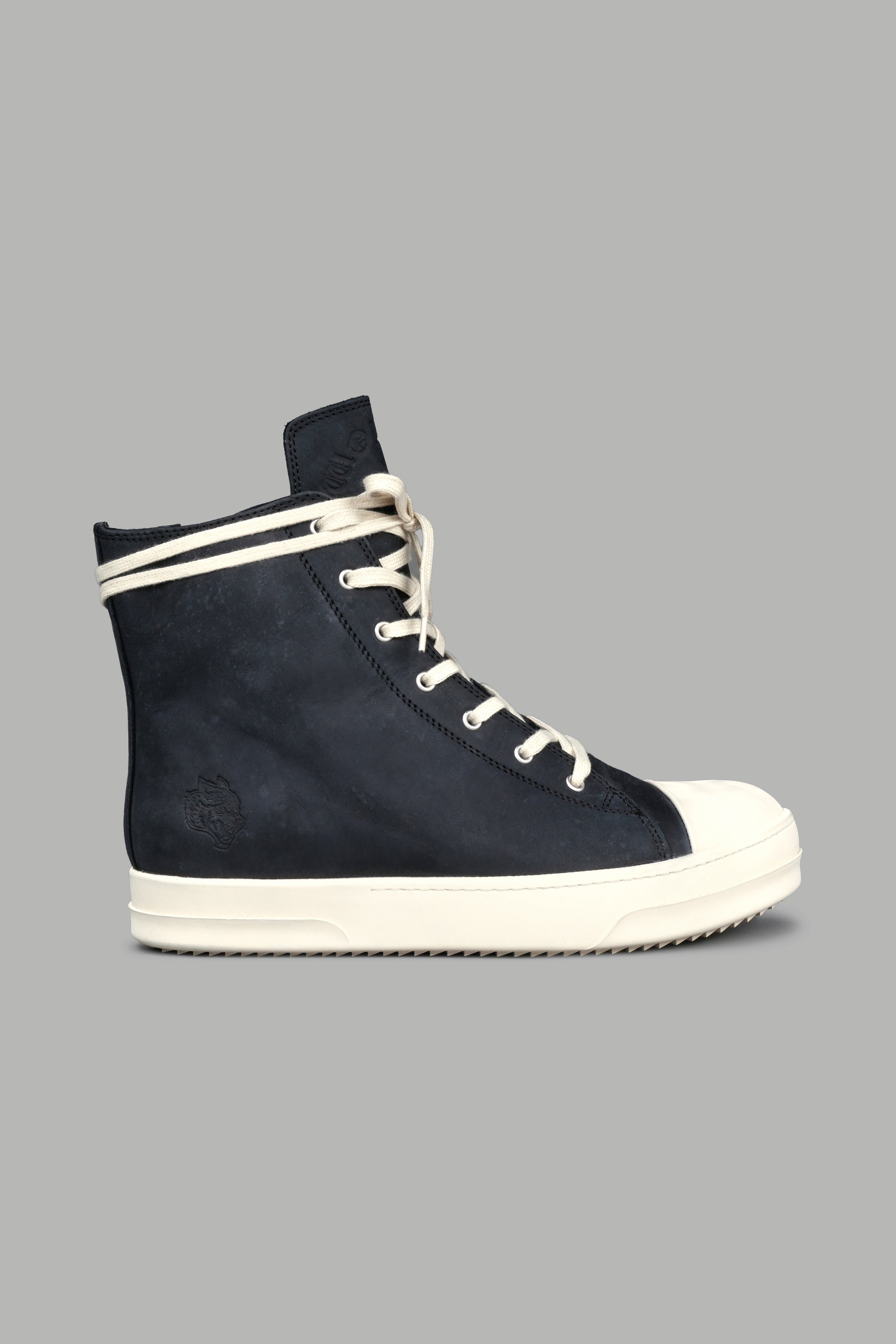 Venice High Top Shoe in Black/Cream