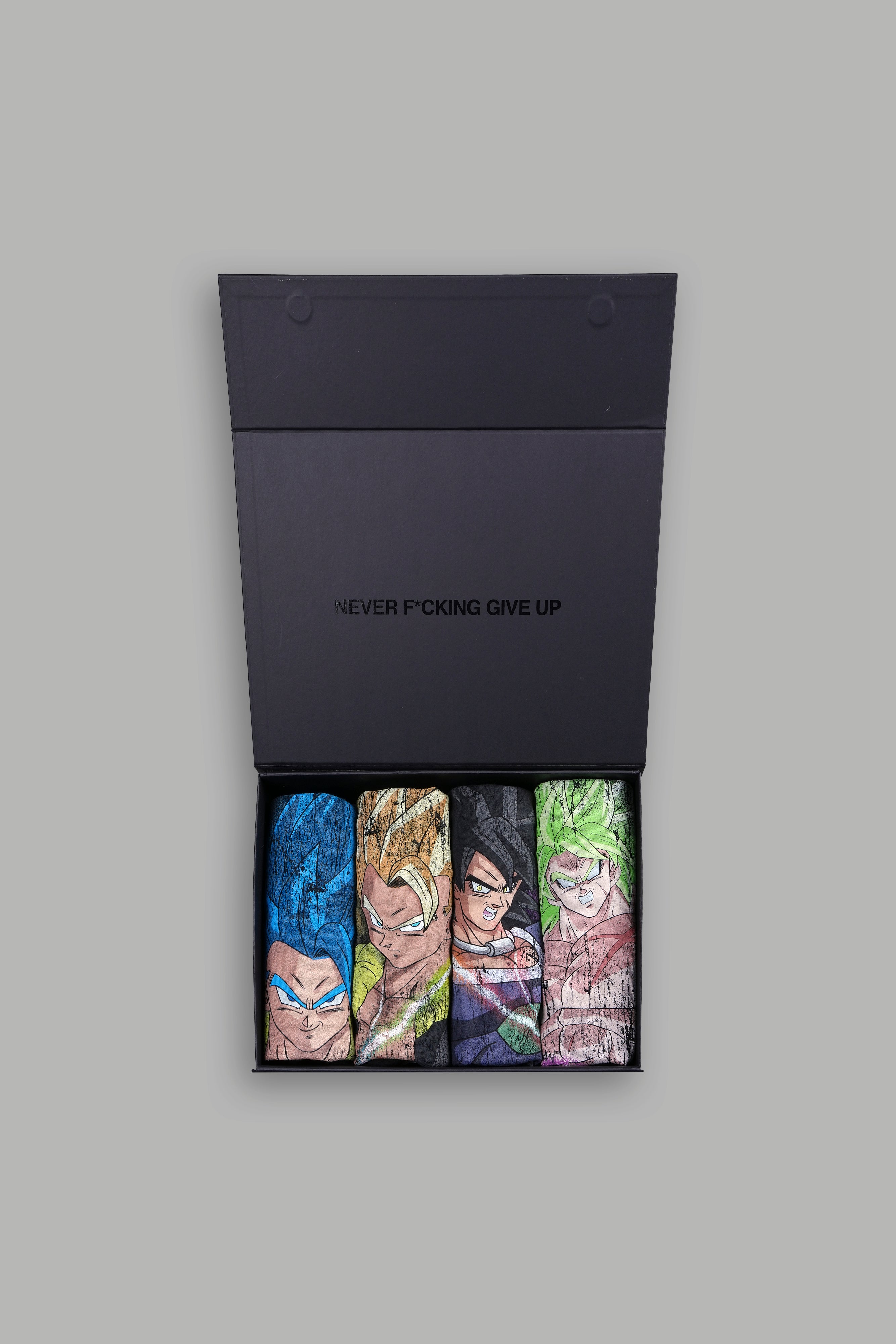 Broly VS Gogeta "Side By Side" Tee Box Set in Black