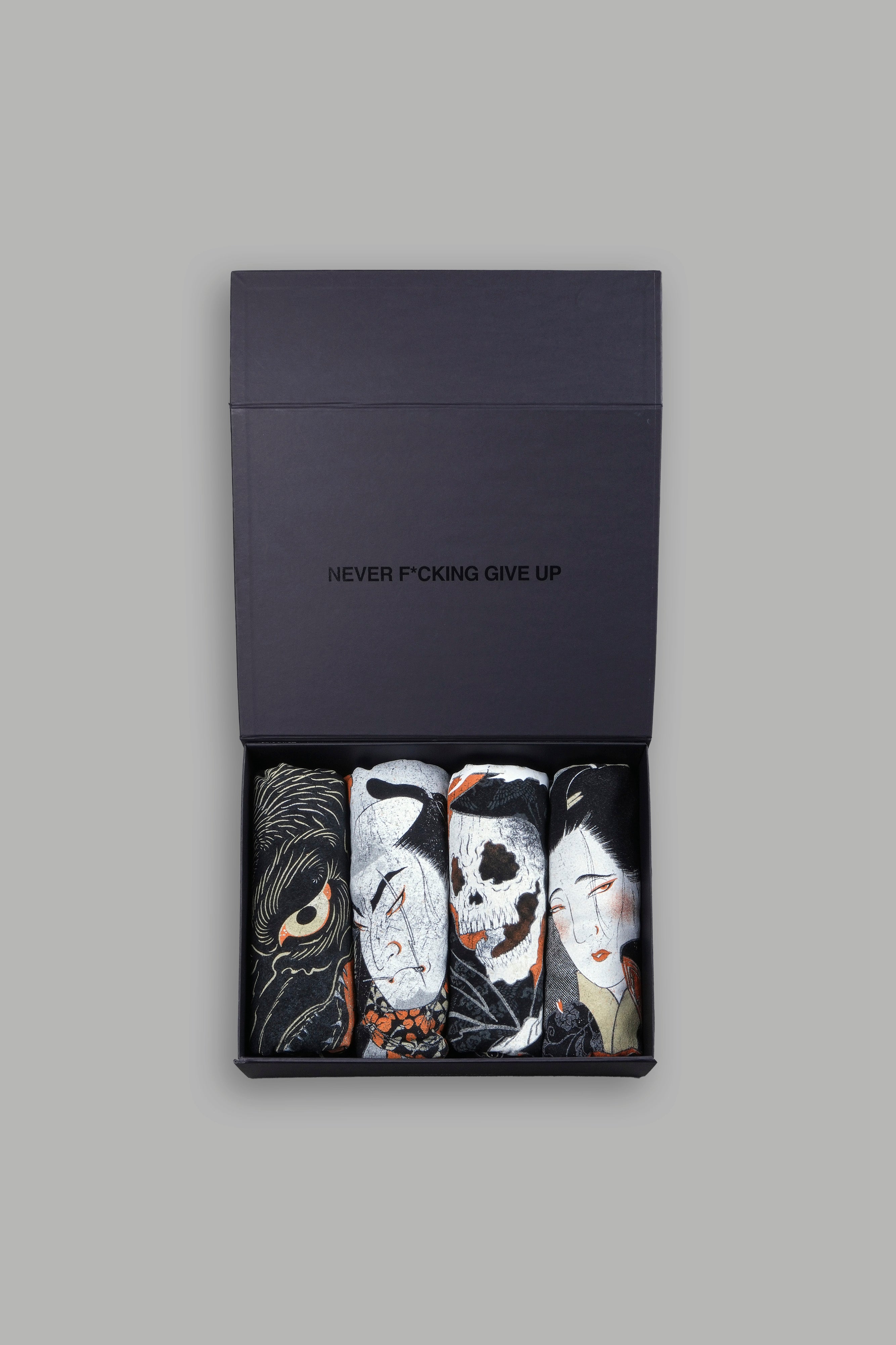 Bushido Ch.2 "Side-By-Side" Tee Box Set in Black