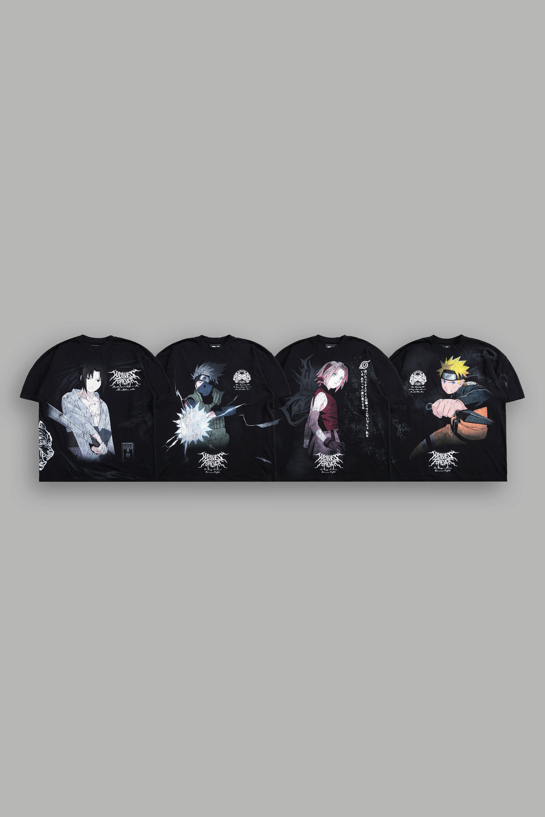 Shippuden "Side-By-Side" Tee Box Set in Black