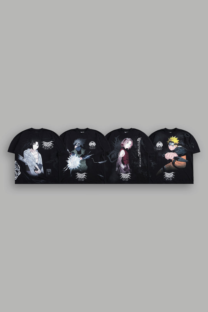 Shippuden "Side-By-Side" Tee Box Set in Black