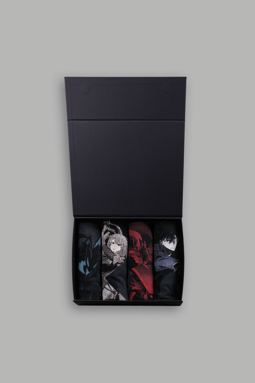 Solo Leveling "Side-By-Side" Tee Box Set in Black