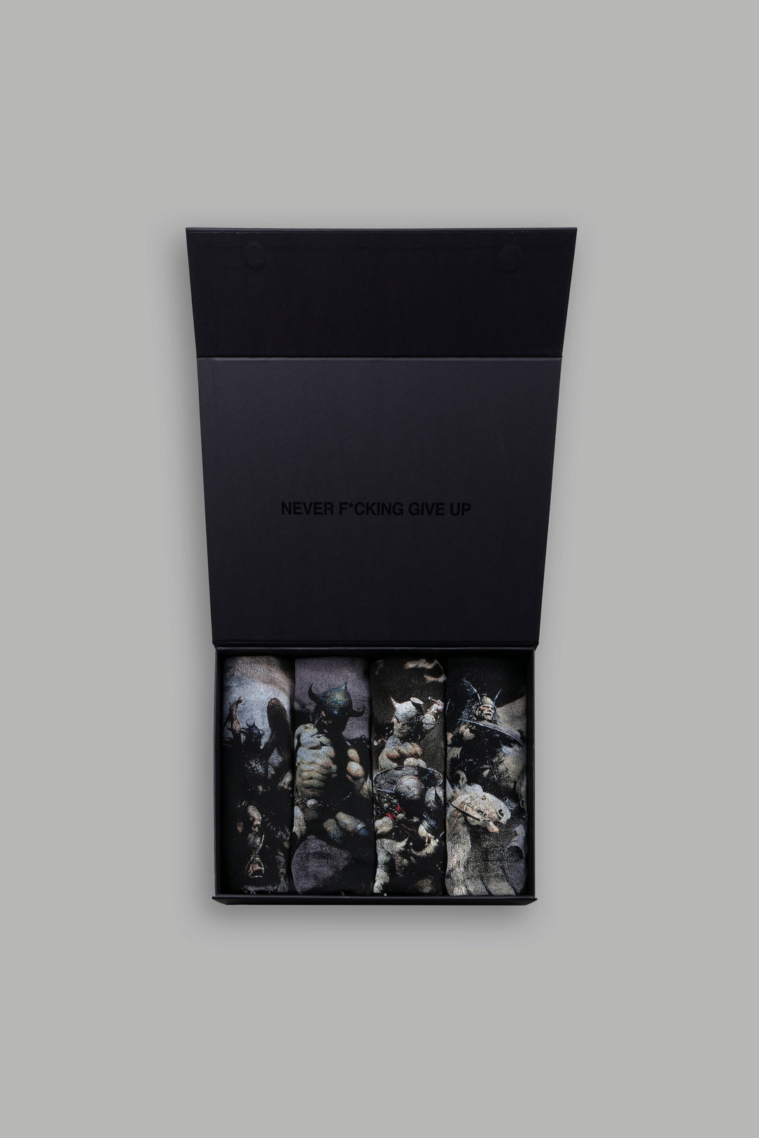 Echoes Of Valhalla "Side By Side" Tee Box Set in Black