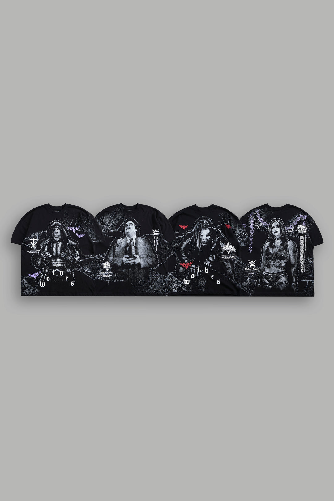 WWE "Side-By-Side" Tee Box Set in Black