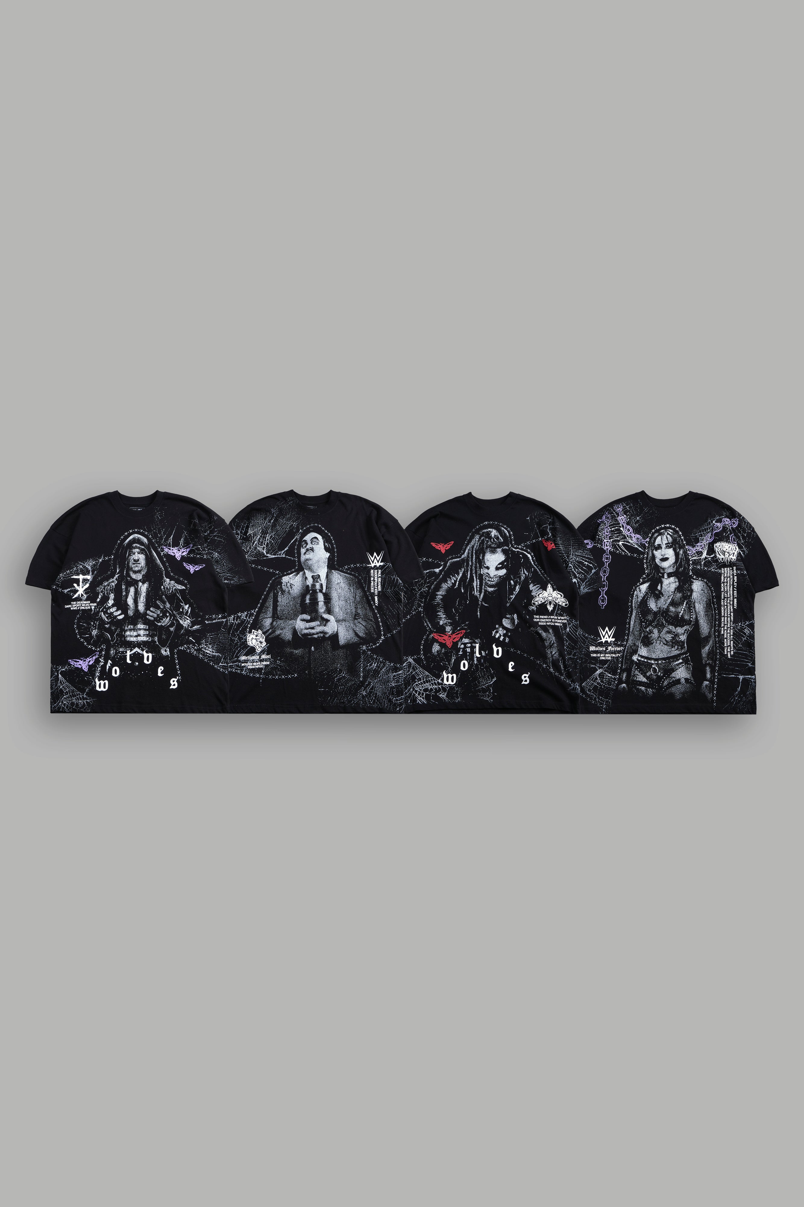 WWE "Side-By-Side" Tee Box Set in Black