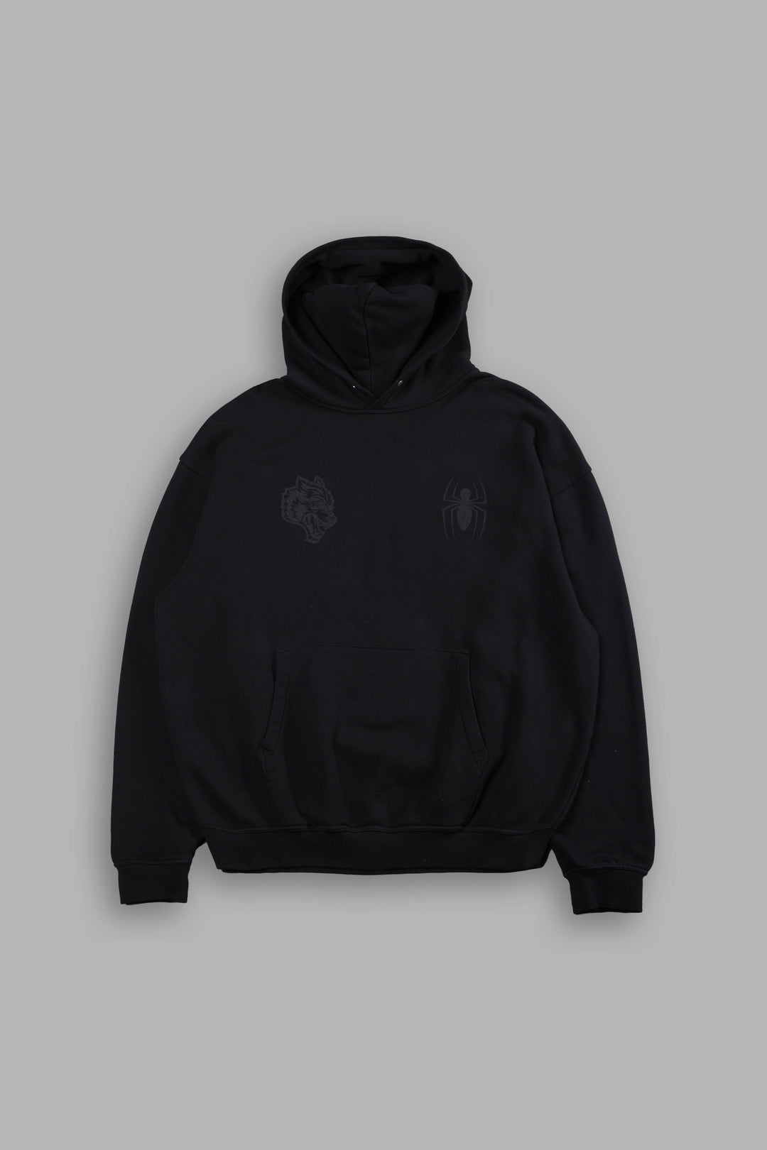 Webs and Shadows "Pierce" Hoodie in Black