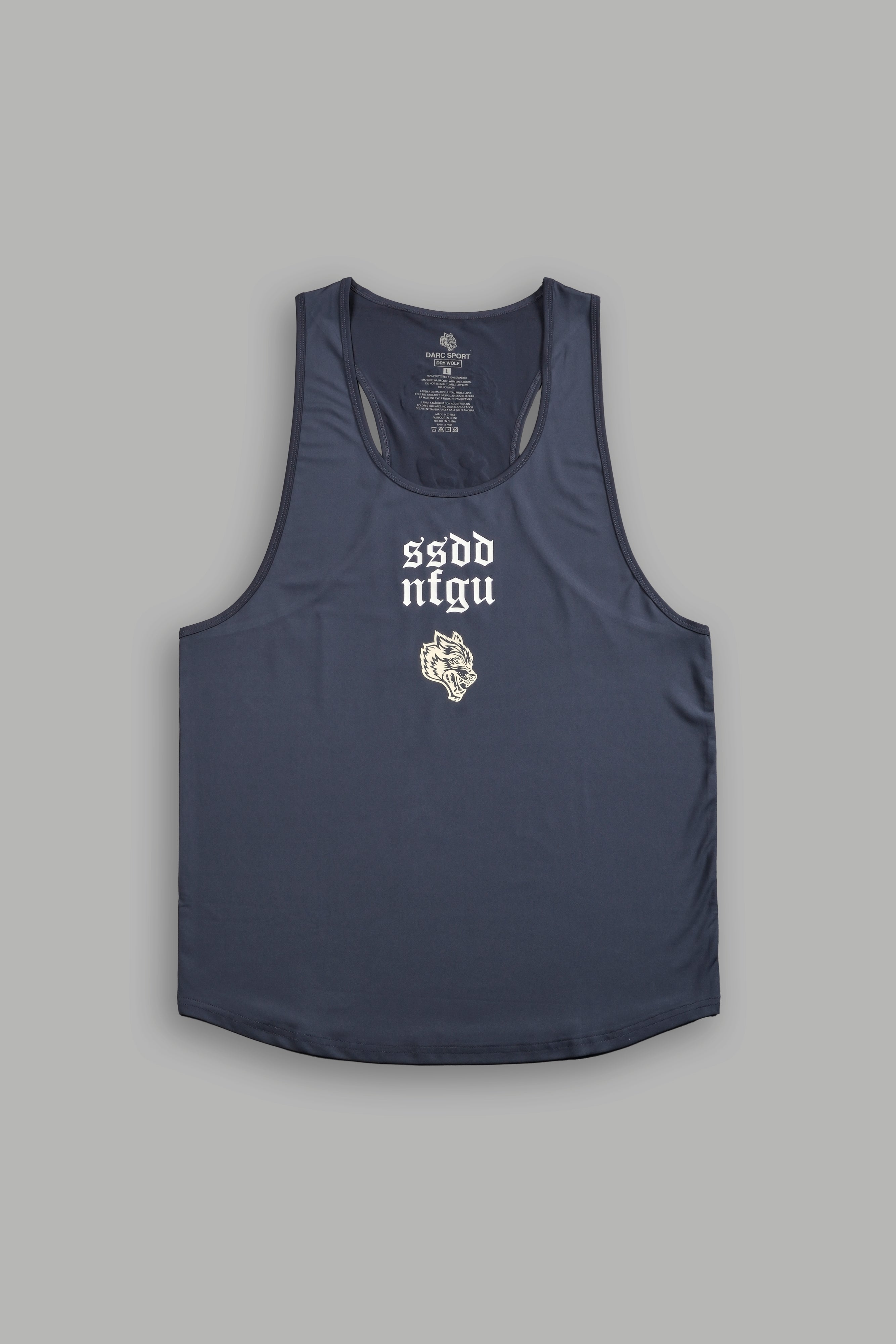 SSDD NFGU Wolves Club "Dry Wolf" Mecca Tank in Wolf Gray