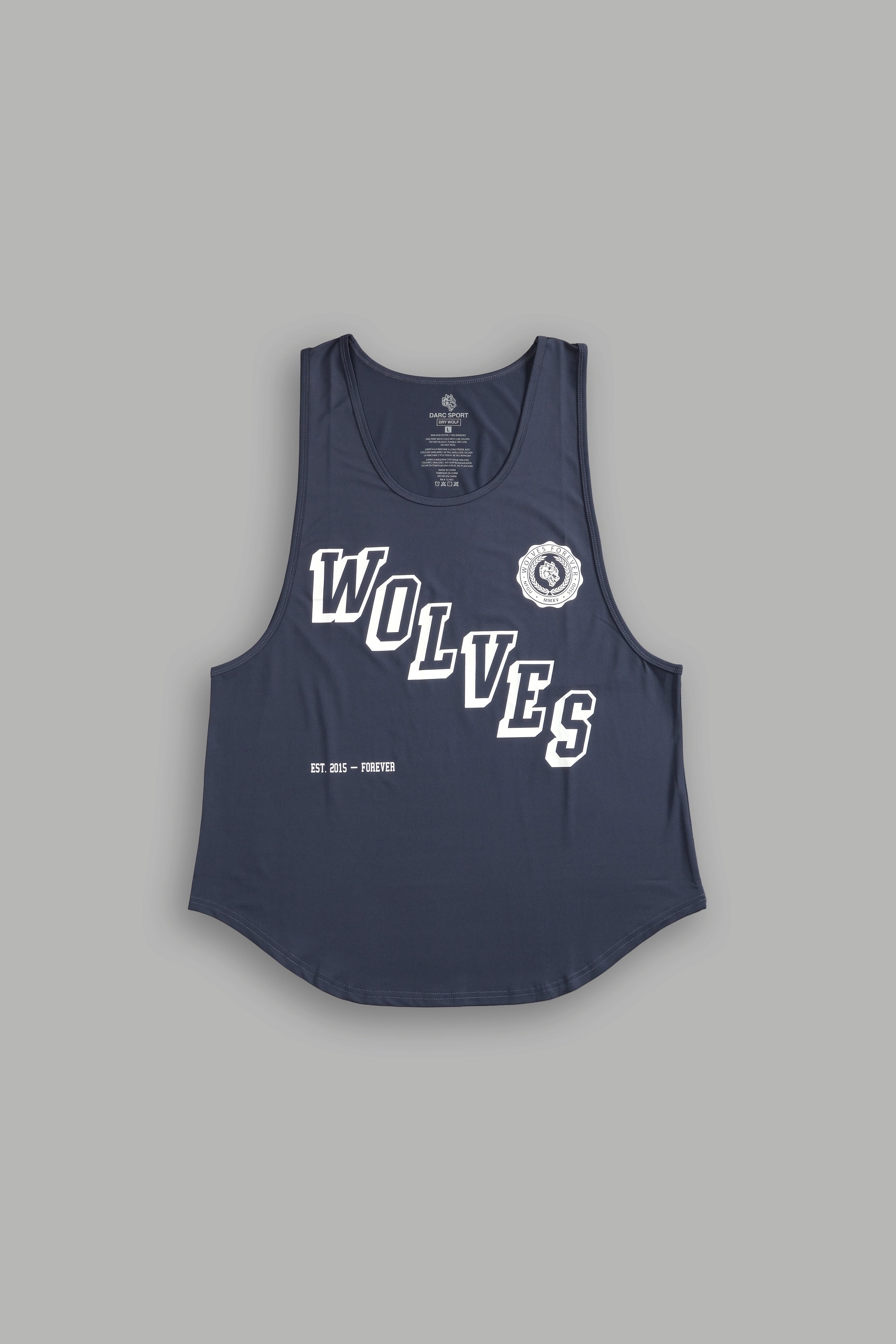 Stairs "Dry Wolf" (Drop) Tank in Wolf Gray