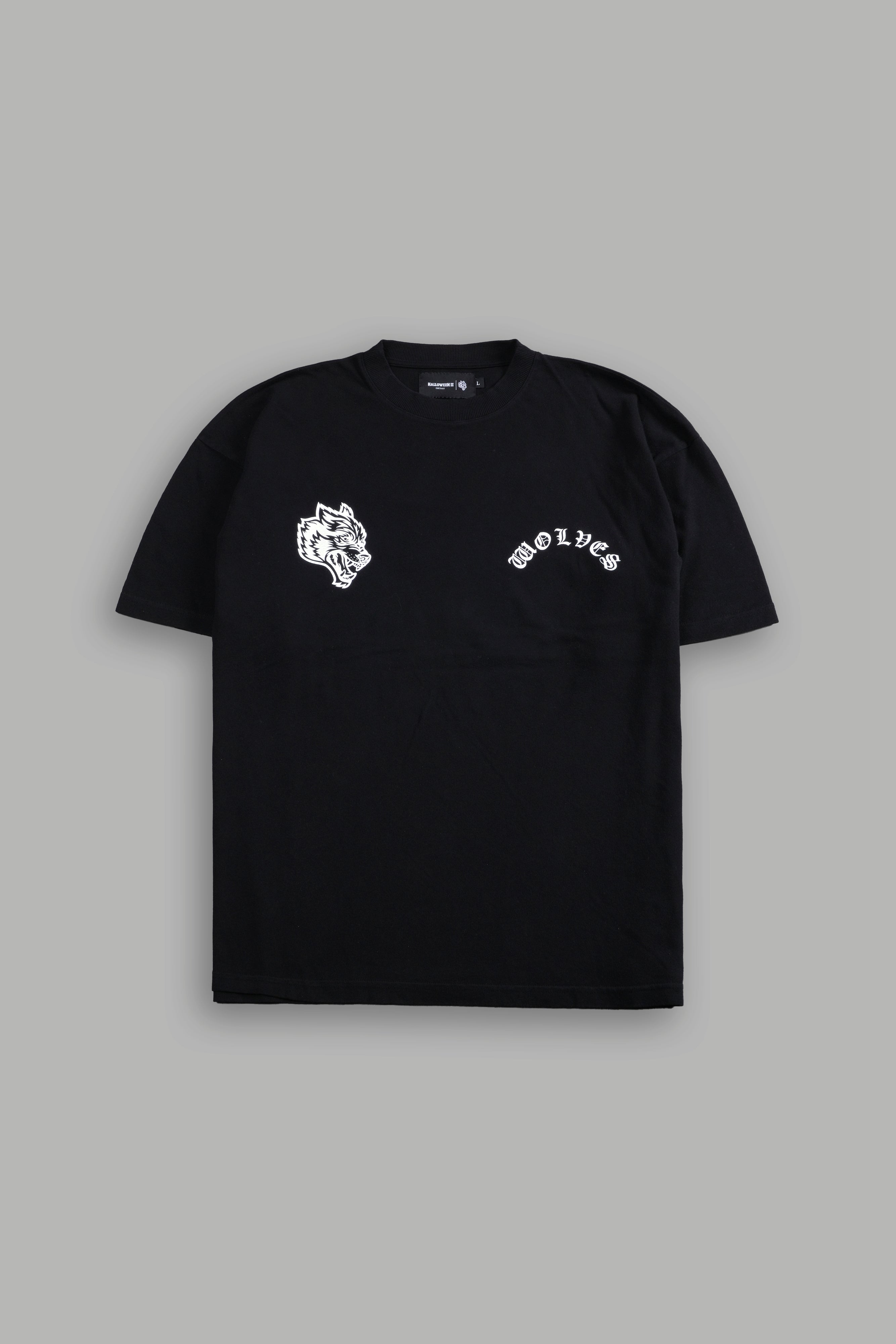 Silent Killer "Premium" Oversized Tee in Black