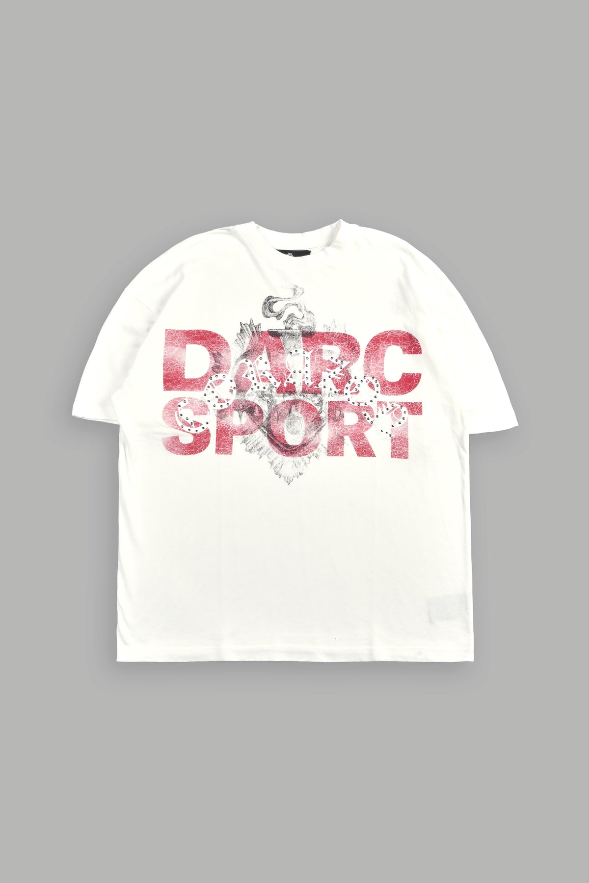 Ds Corazon Premium Oversized Tee In Cream