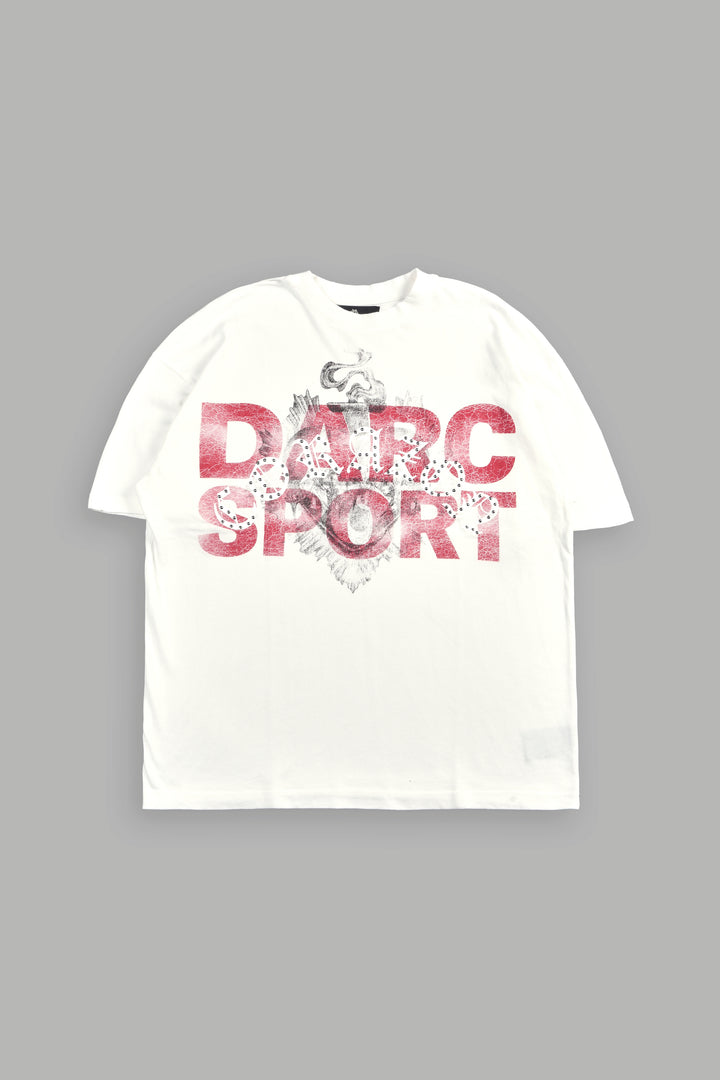 Ds Corazon Premium Oversized Tee In Cream