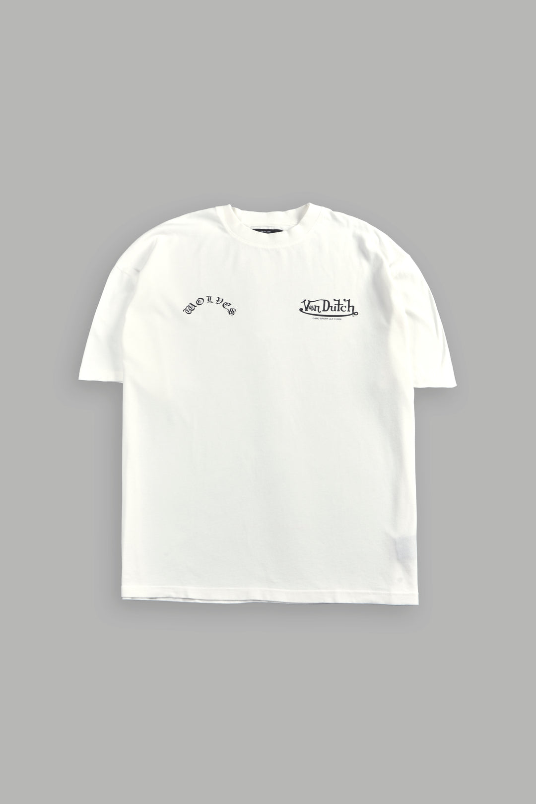 Von Darc Premium Oversized Tee in Cream