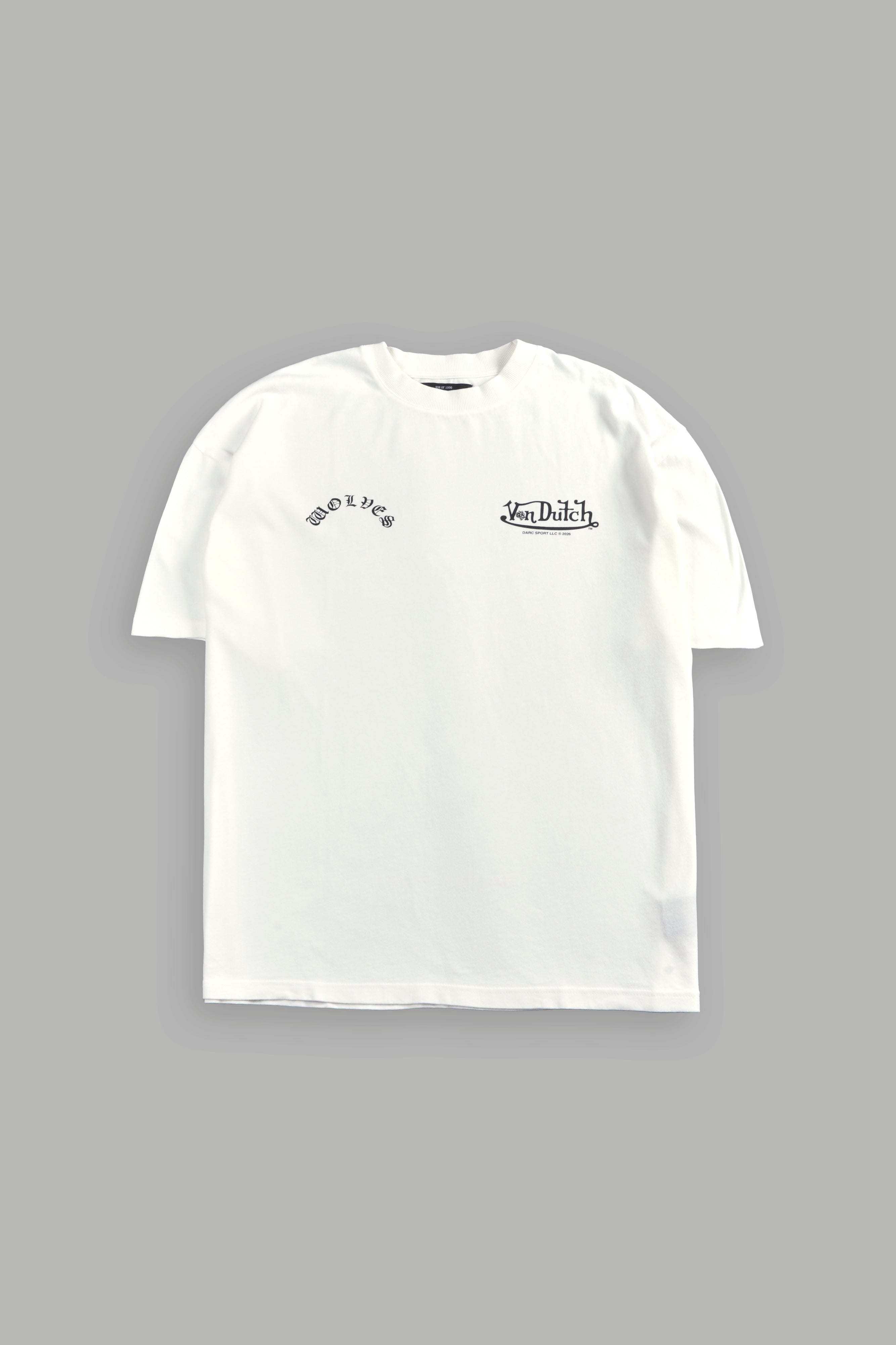 Von Darc Premium Oversized Tee in Cream