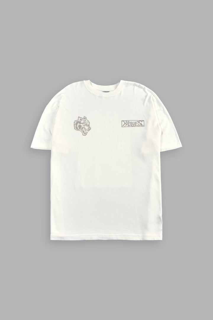 Window to Heaven "Premium" Oversized Tee in Cream