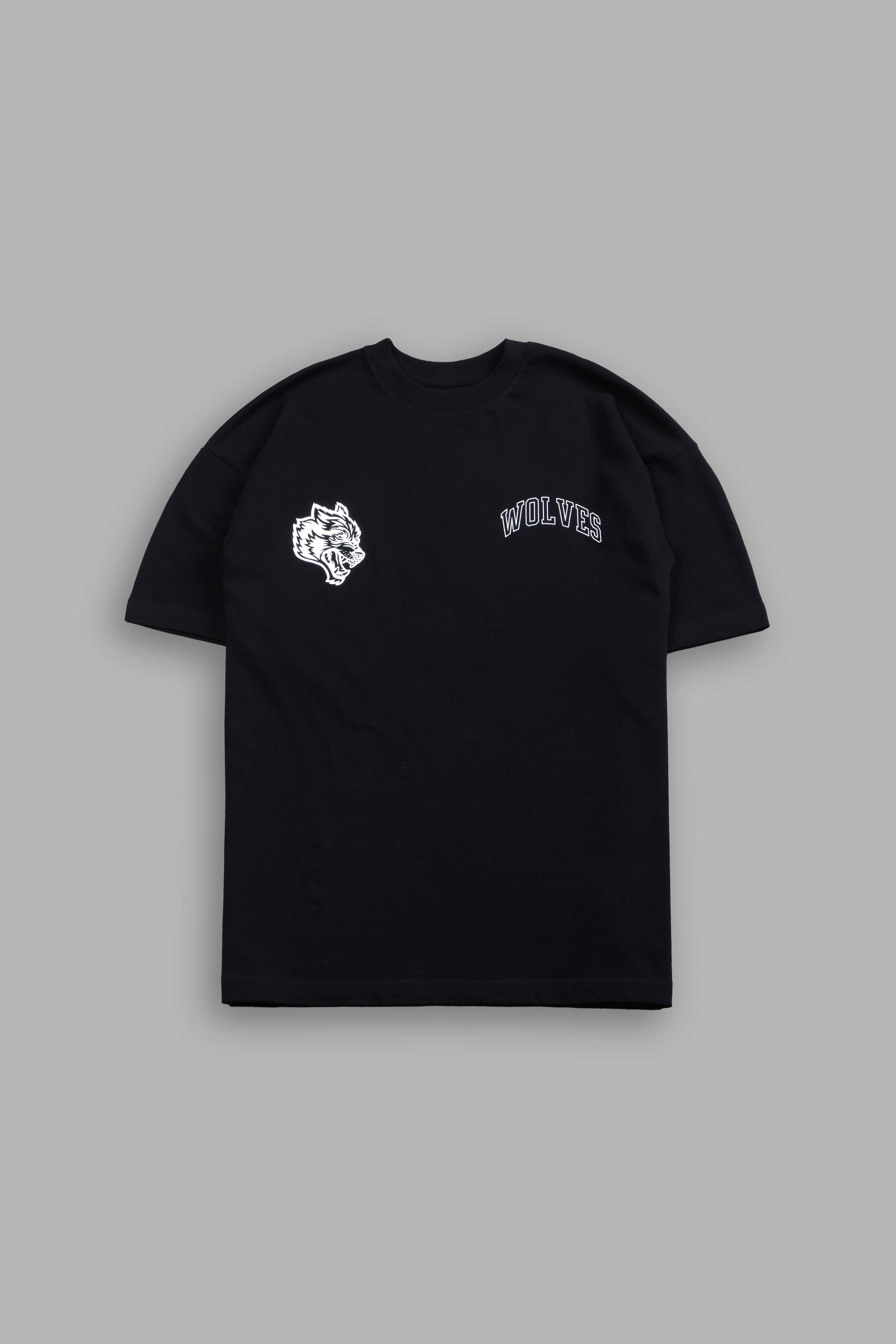 Dorian Premium Oversized Tee in Black