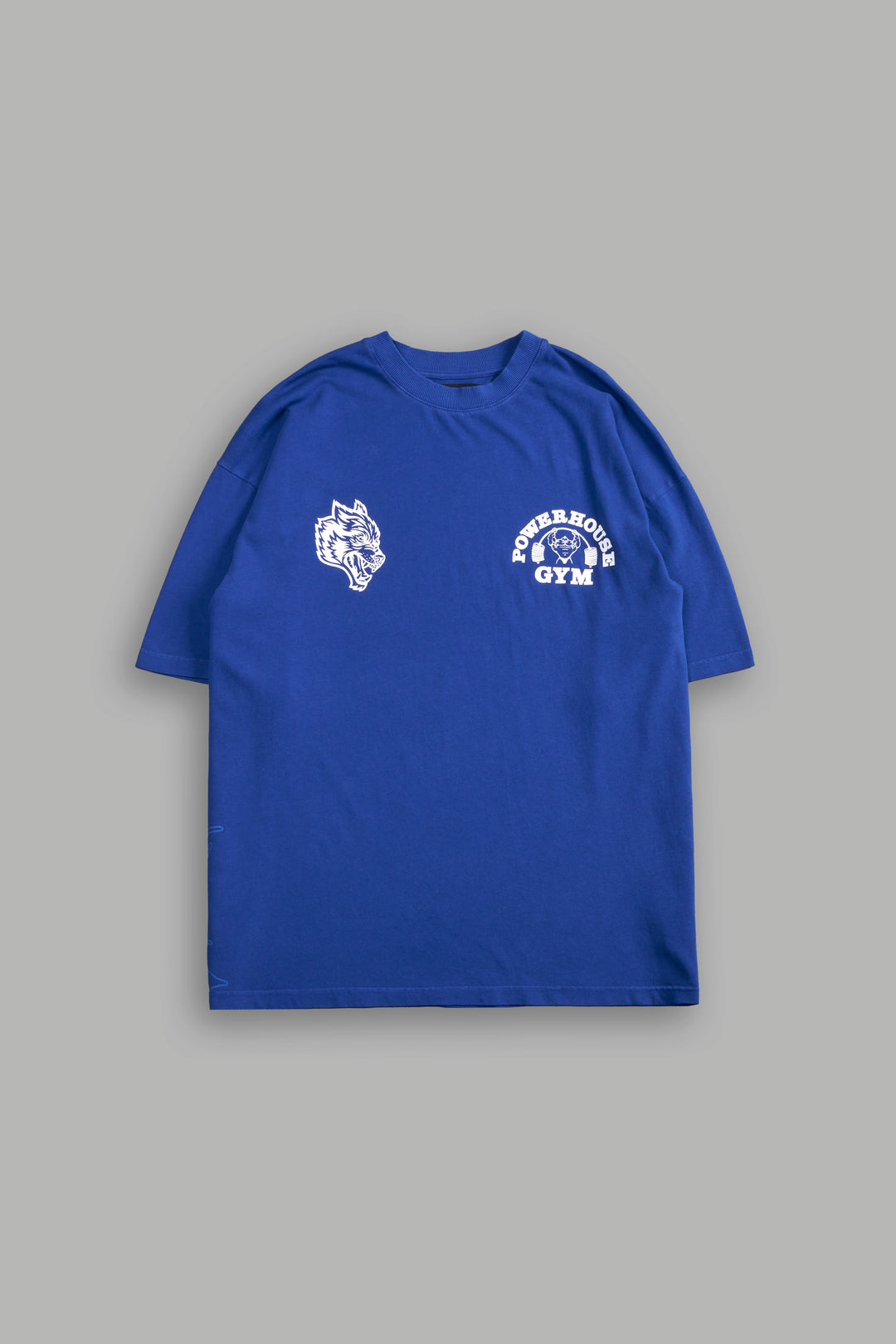 NFGU Powerhouse "Premium" Oversized Tee in Darc Blue